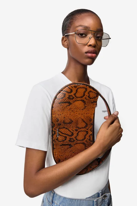 Snake Print Sound Swipe Bag sold by Coperni Paris