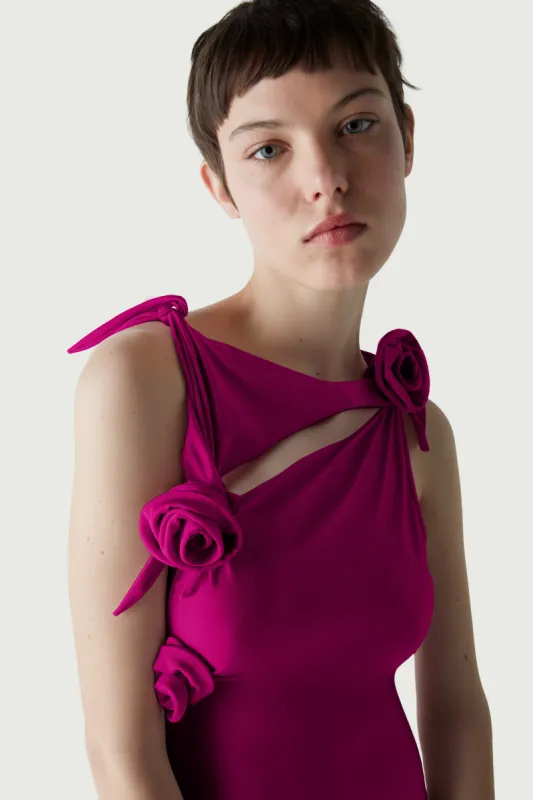 Asymmetric Flower Gown sold by Coperni Paris