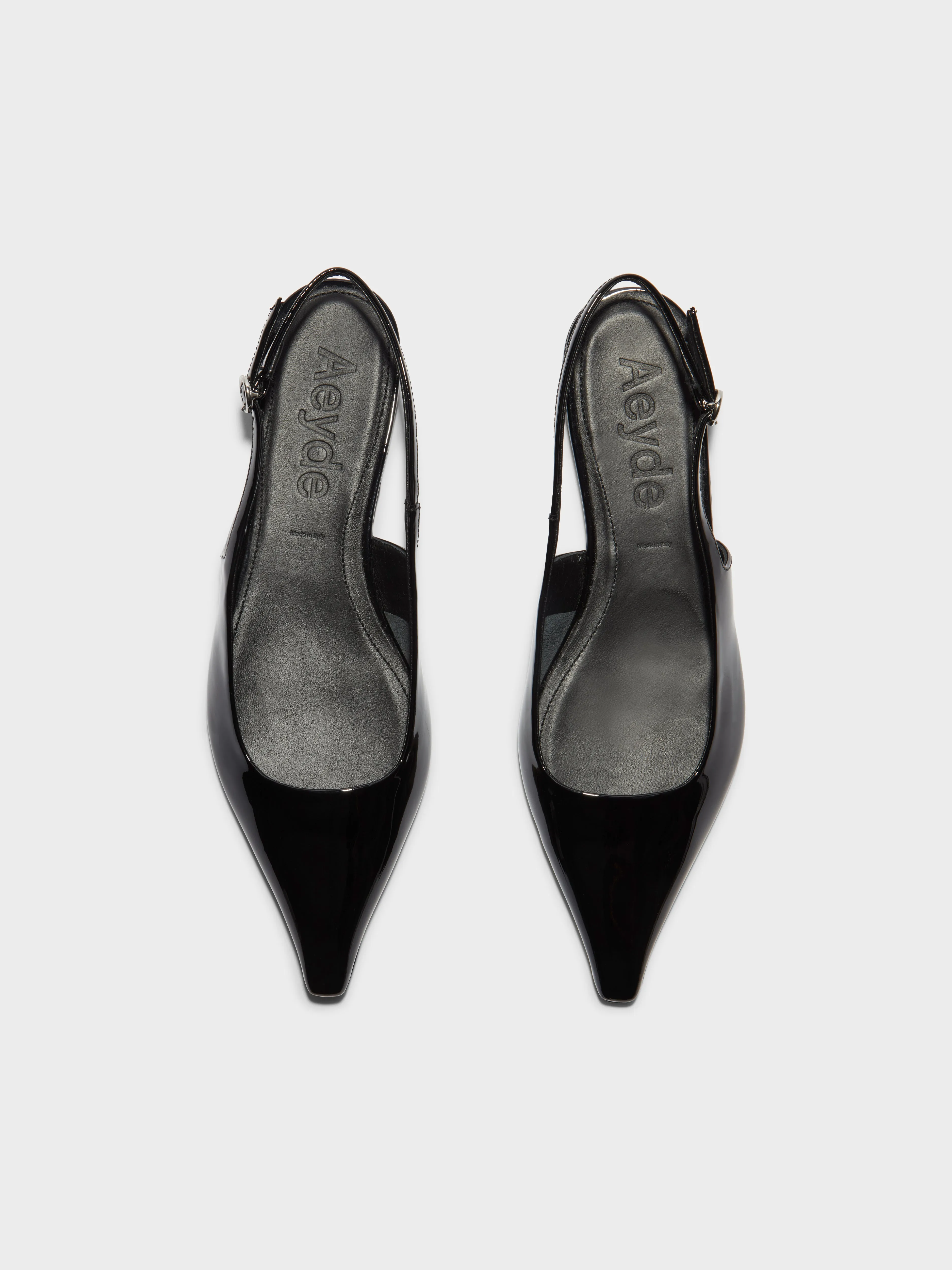 Fedora Leather Slingback Flats sold by Aeyde product image thumbnail 5