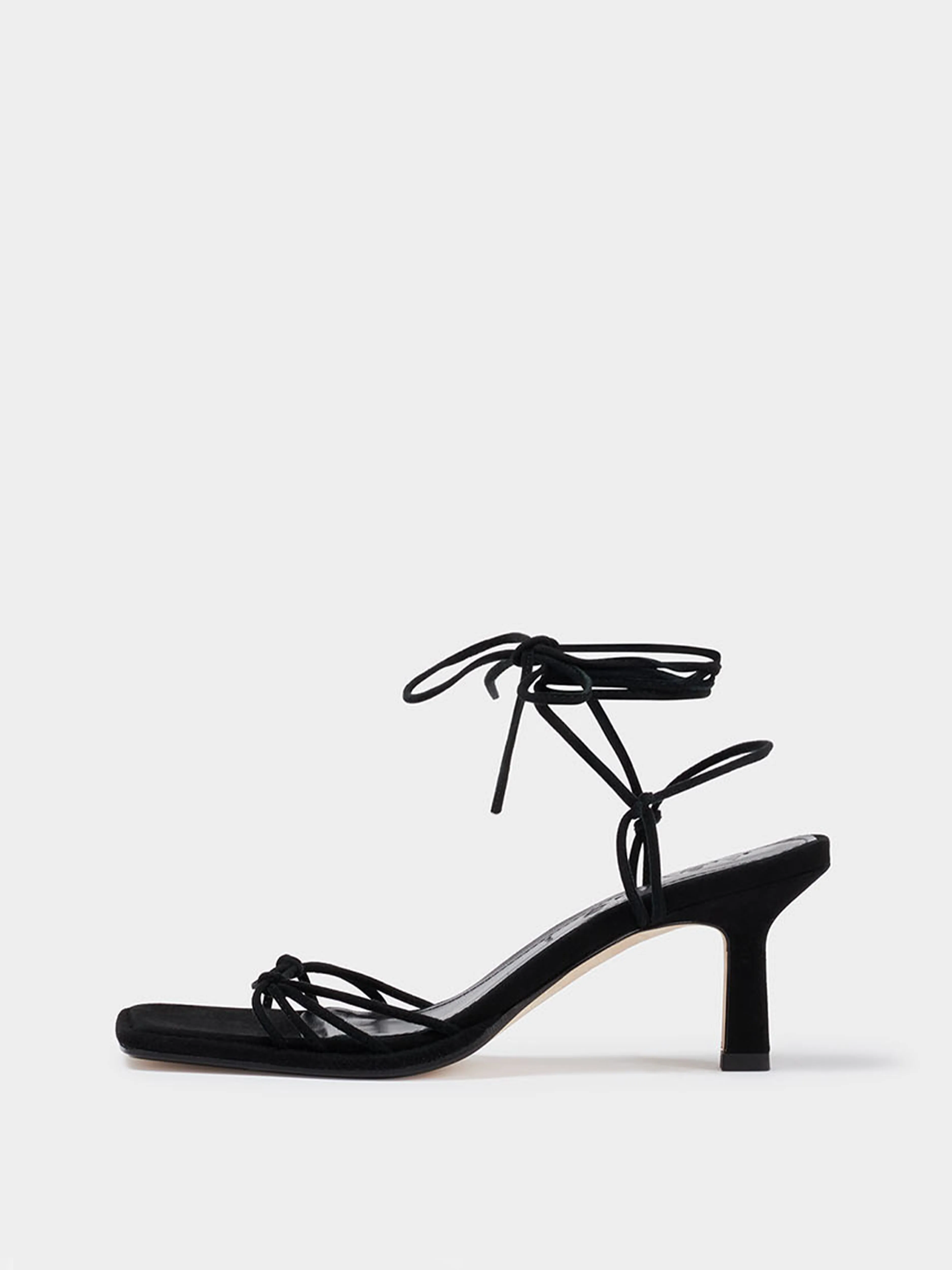 Roda Suede Lace-Up Sandals sold by Aeyde