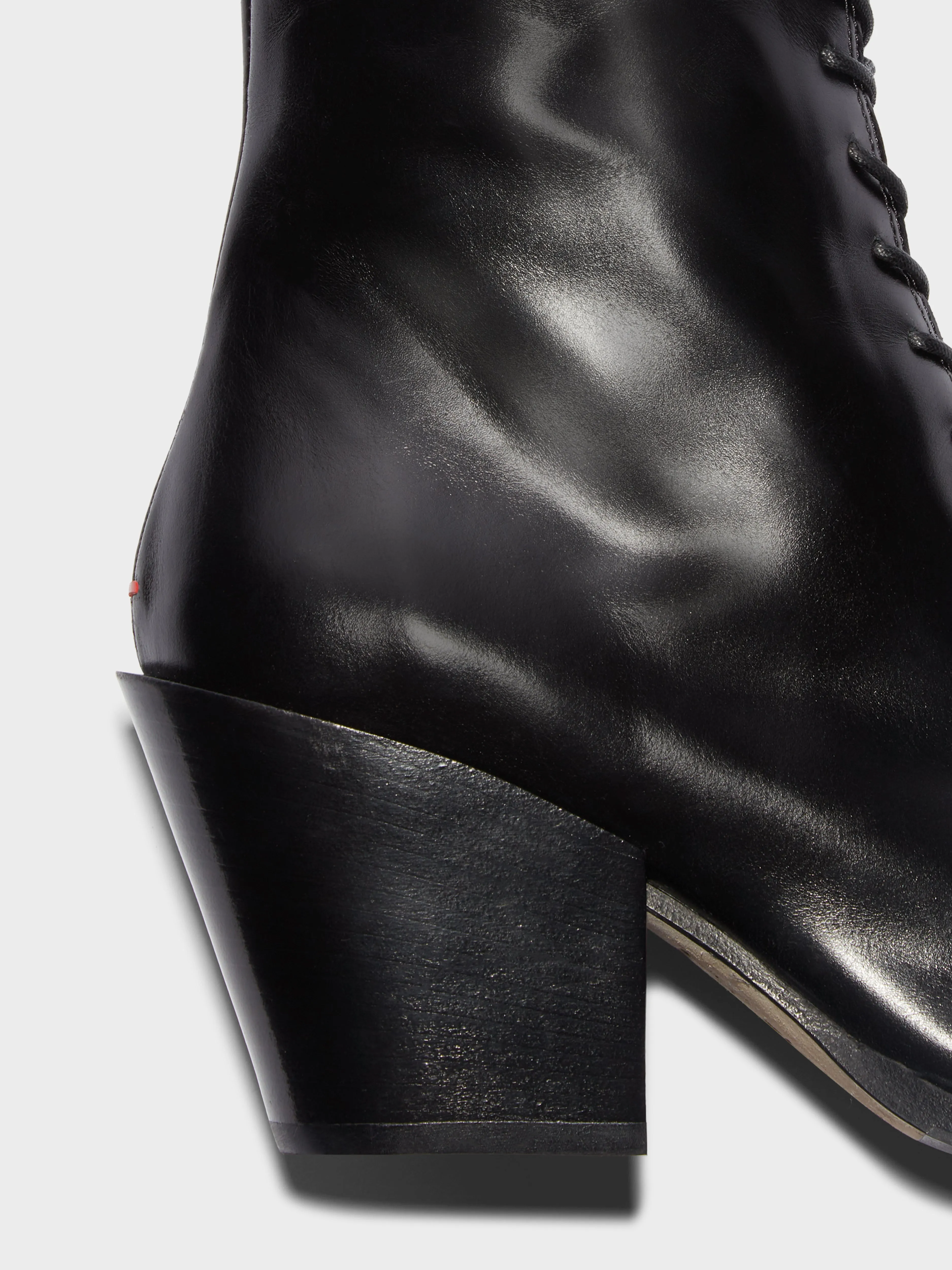 Kristina Leather Cowboy Knee-High Boots sold by Aeyde product image thumbnail 4