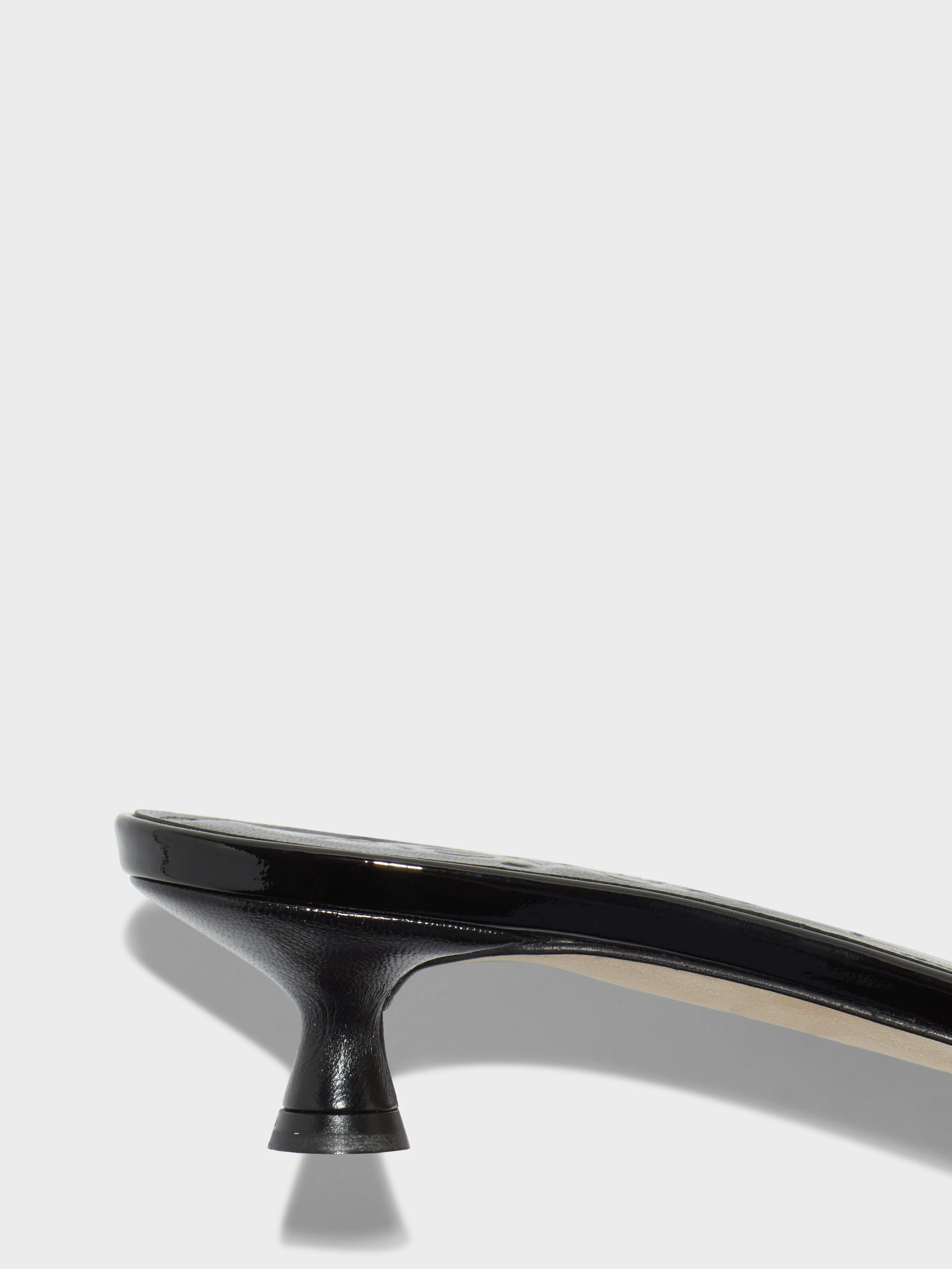 Stina Leather Kitten-Heel Sandals sold by Aeyde product image thumbnail 4