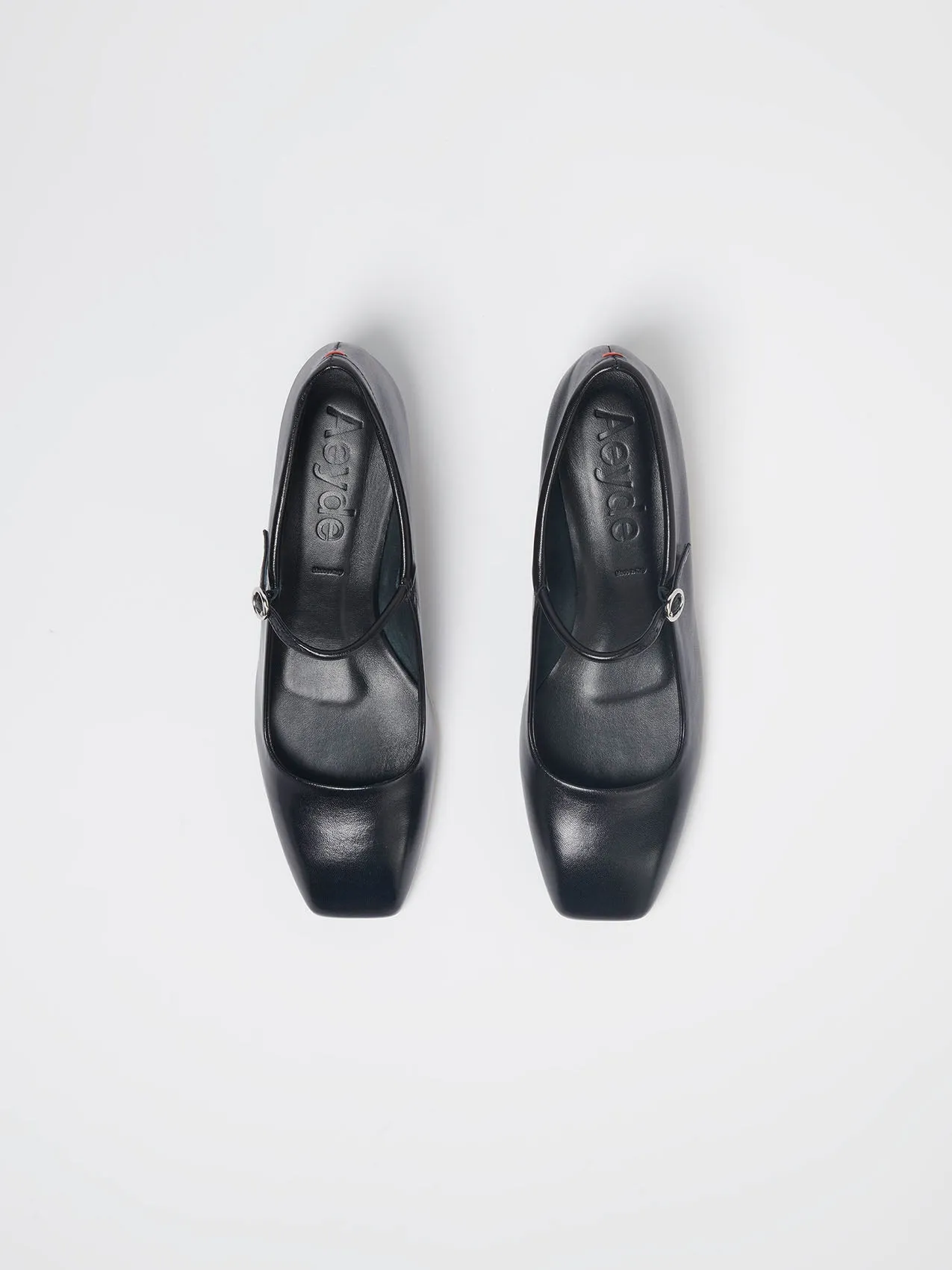 Ines Leather Mary-Jane Pumps sold by Aeyde product image thumbnail 4