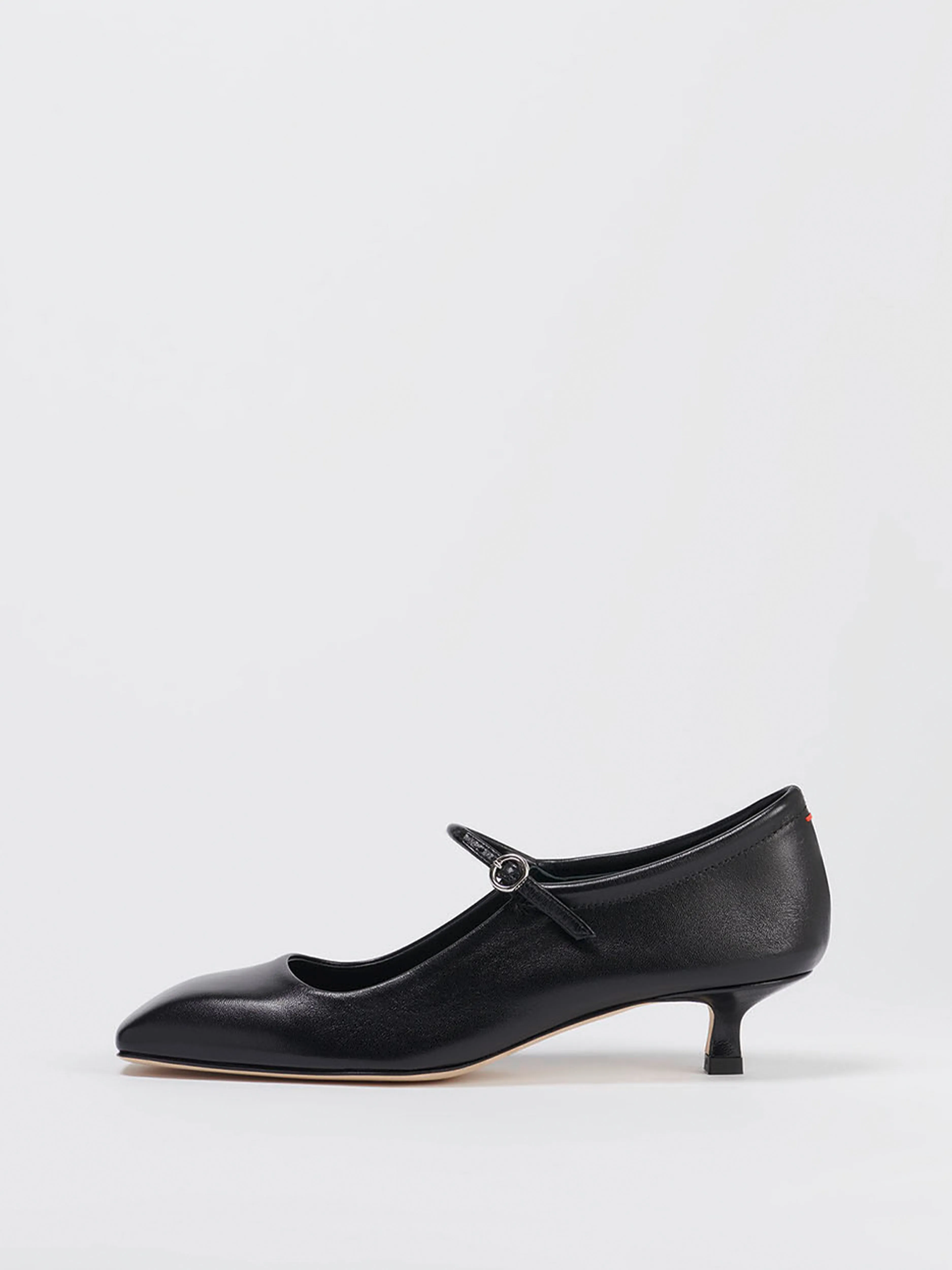 Ines Leather Mary-Jane Pumps sold by Aeyde