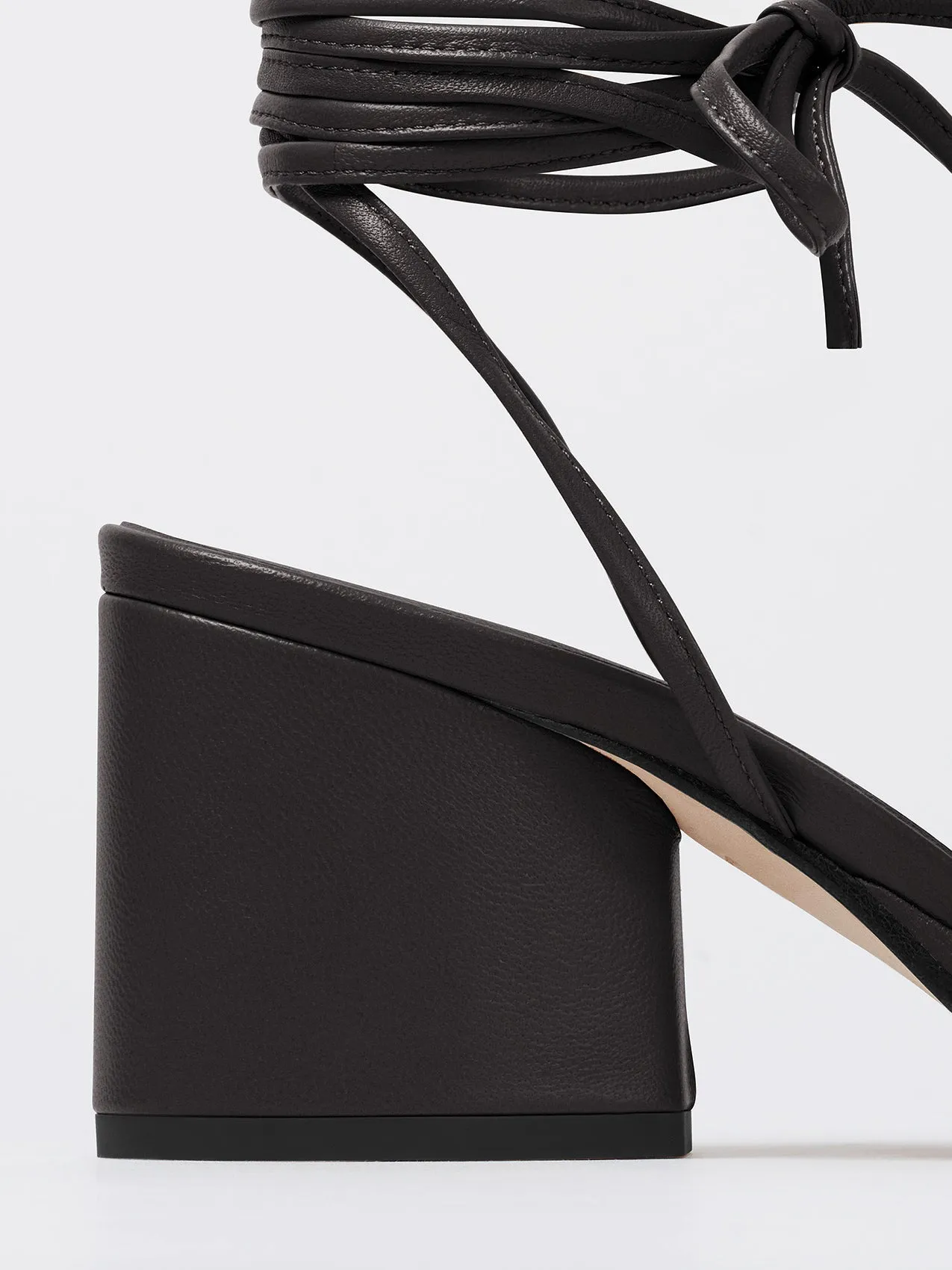 Natania Leather Lace-Up Sandals sold by Aeyde product image thumbnail 3