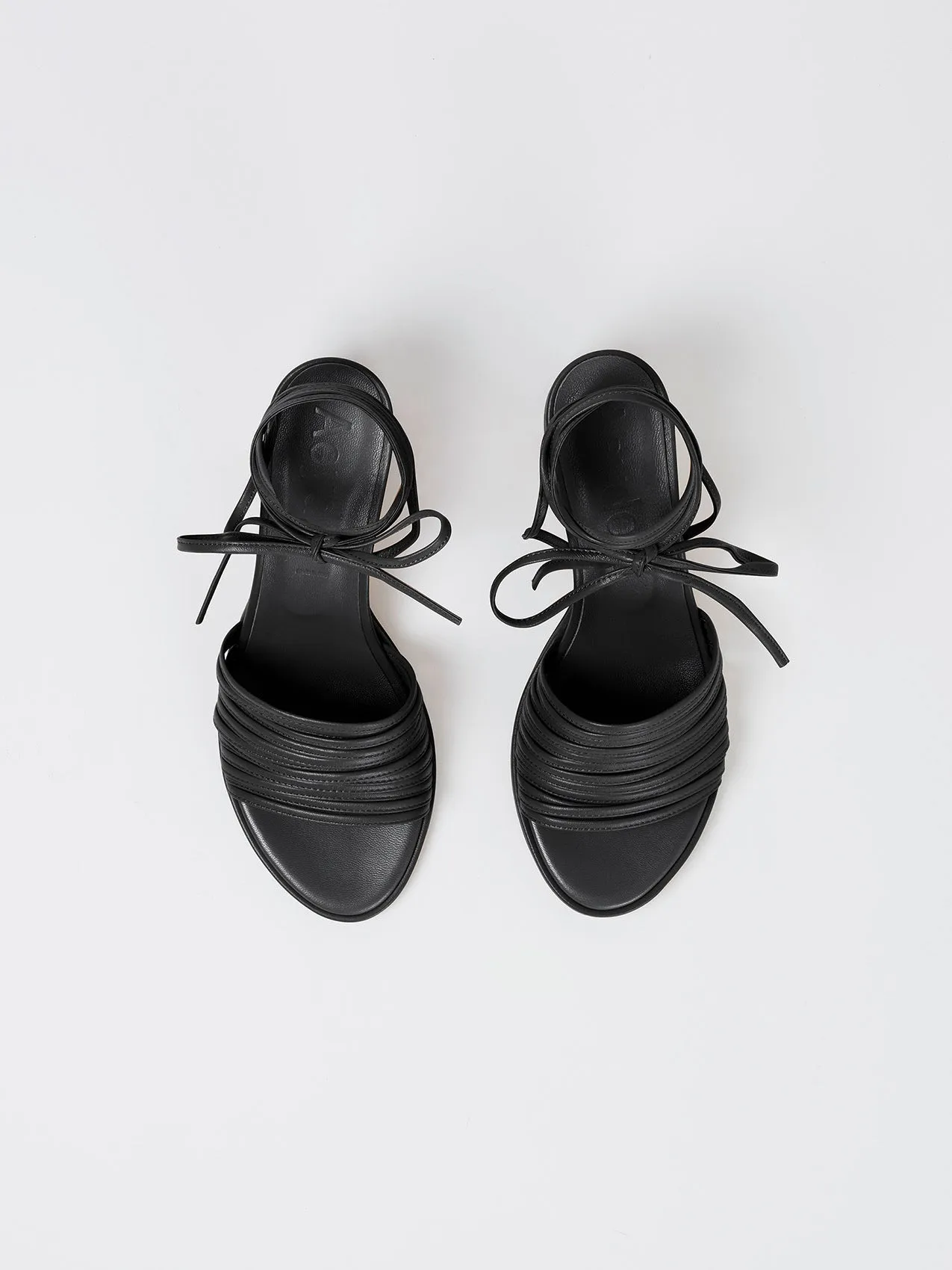Natania Leather Lace-Up Sandals sold by Aeyde product image thumbnail 4