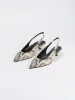 Valerie Leather Slingback Pumps sold by Aeyde