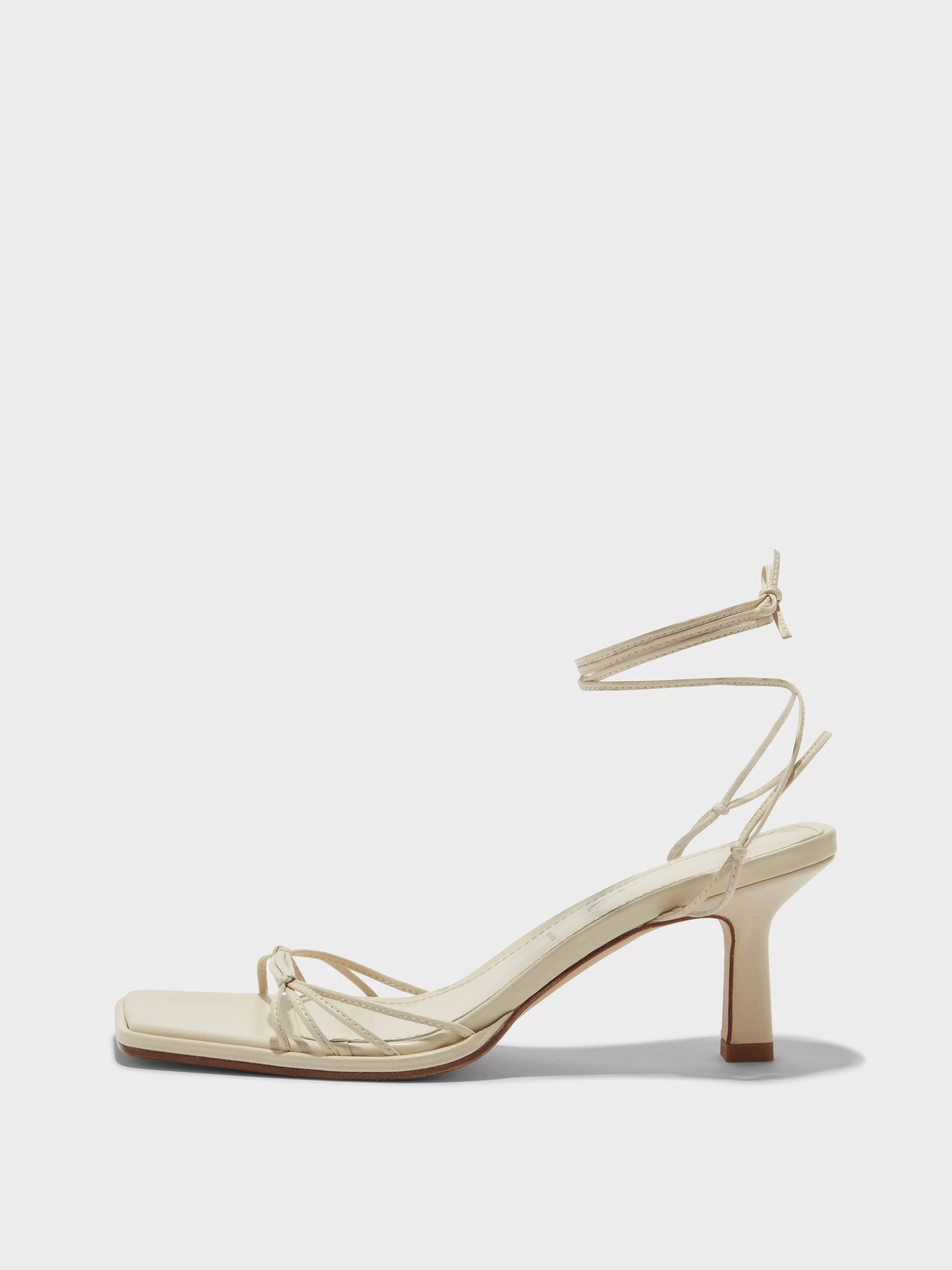 Roda Leather Lace-Up Sandals sold by Aeyde