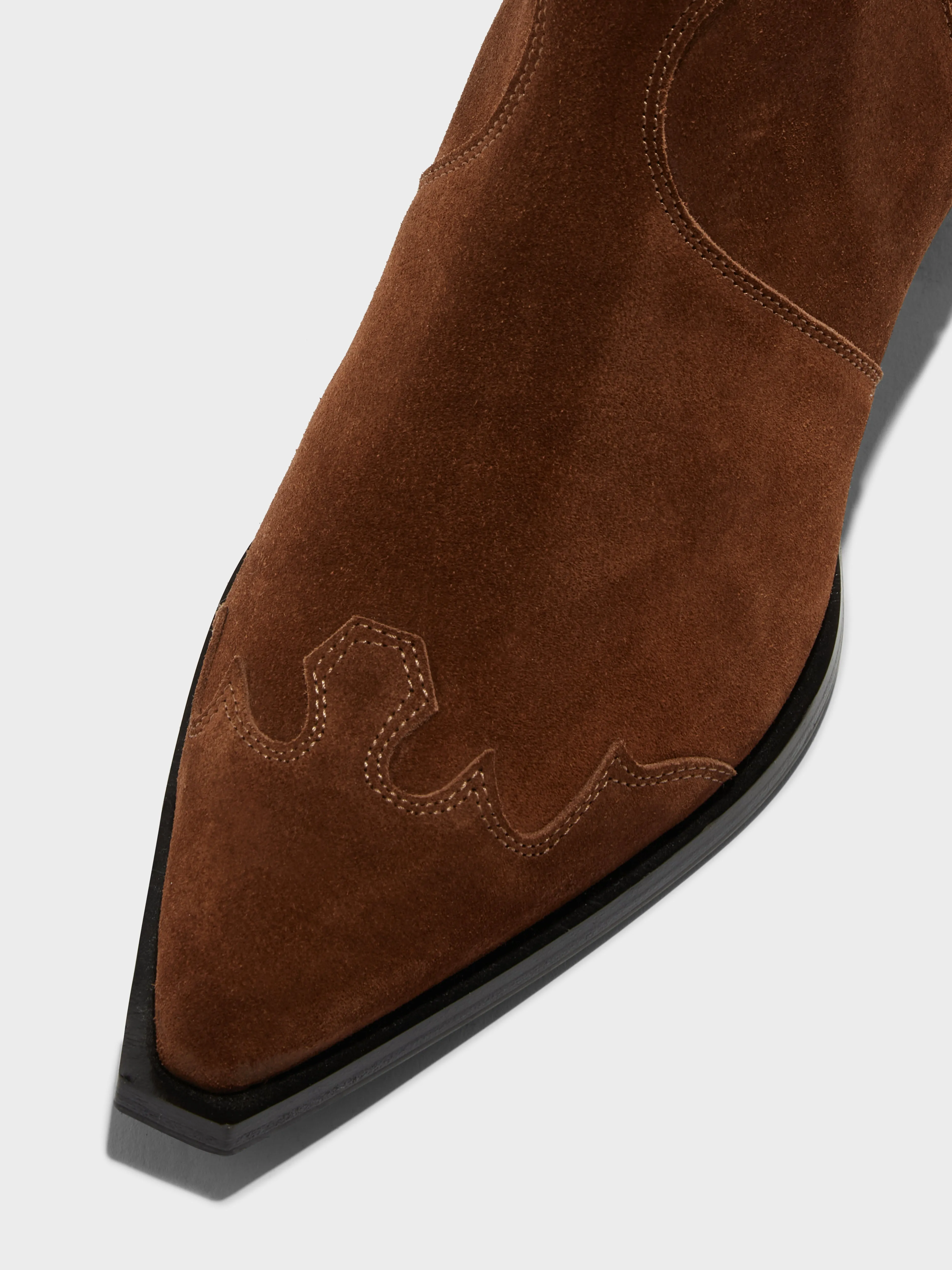 Hester Suede Cowboy Boots sold by Aeyde product image thumbnail 3