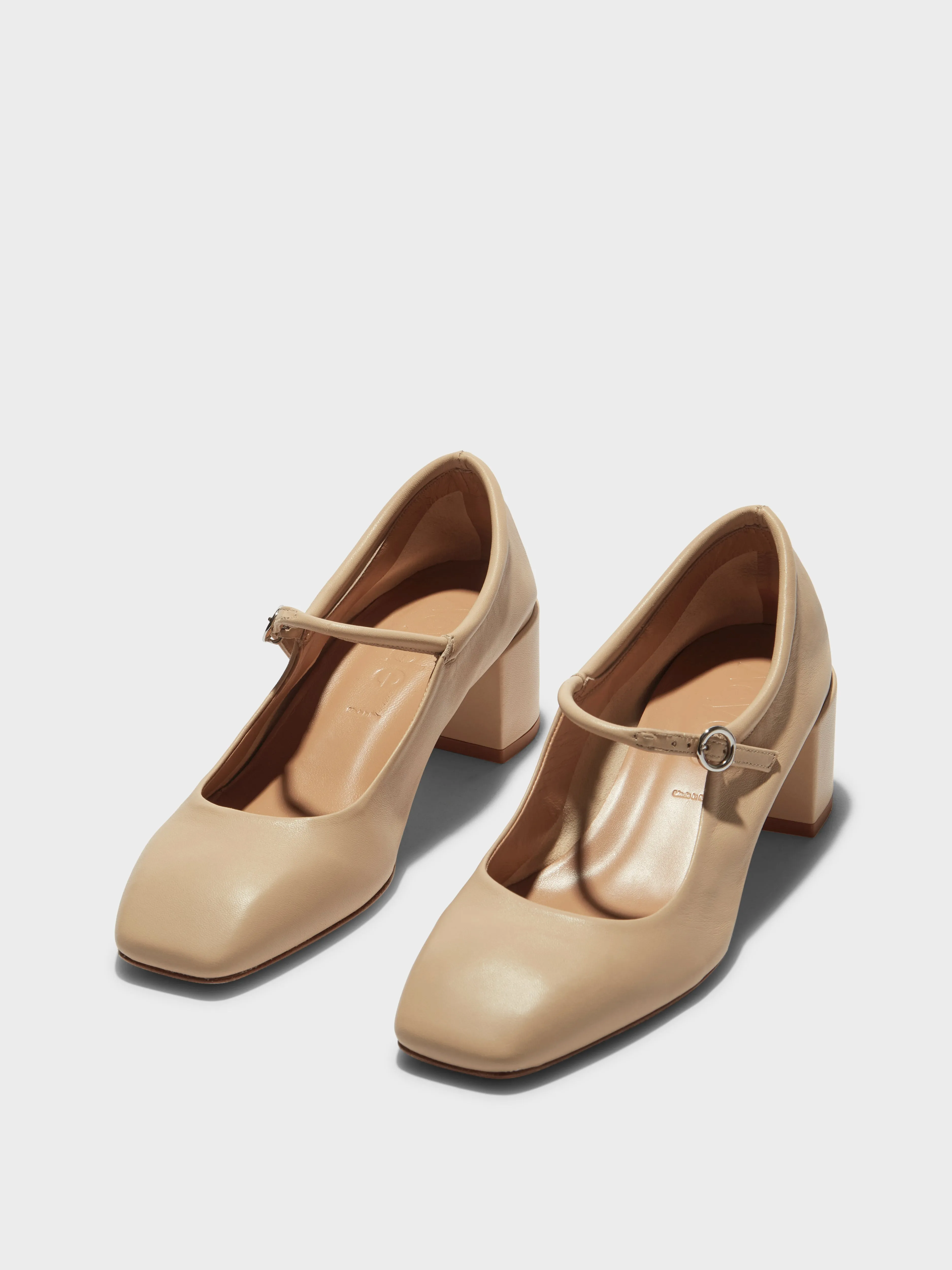 Aline Leather Mary-Jane Pumps sold by Aeyde product image thumbnail 2