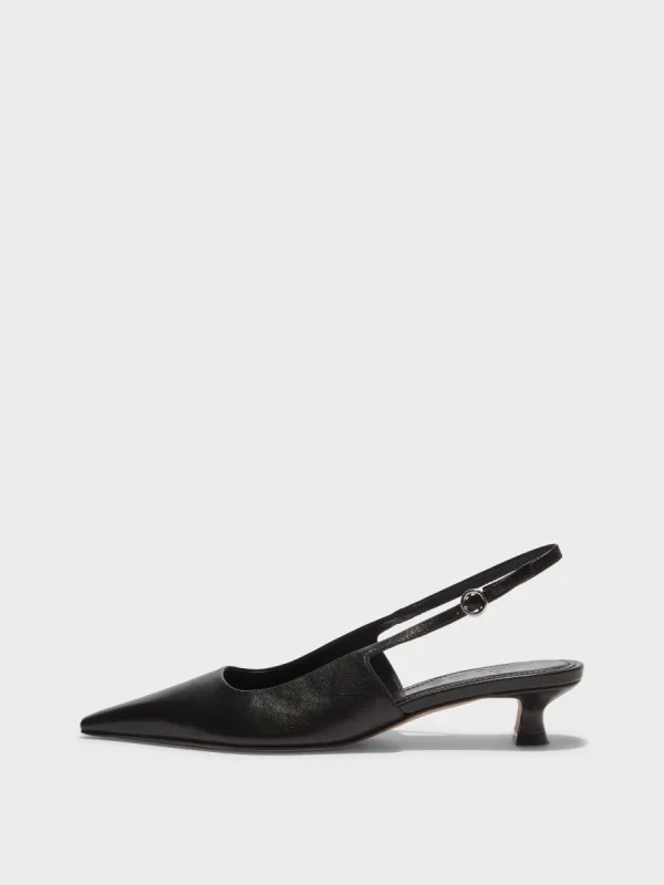 Catrina Leather Slingback Pumps sold by Aeyde