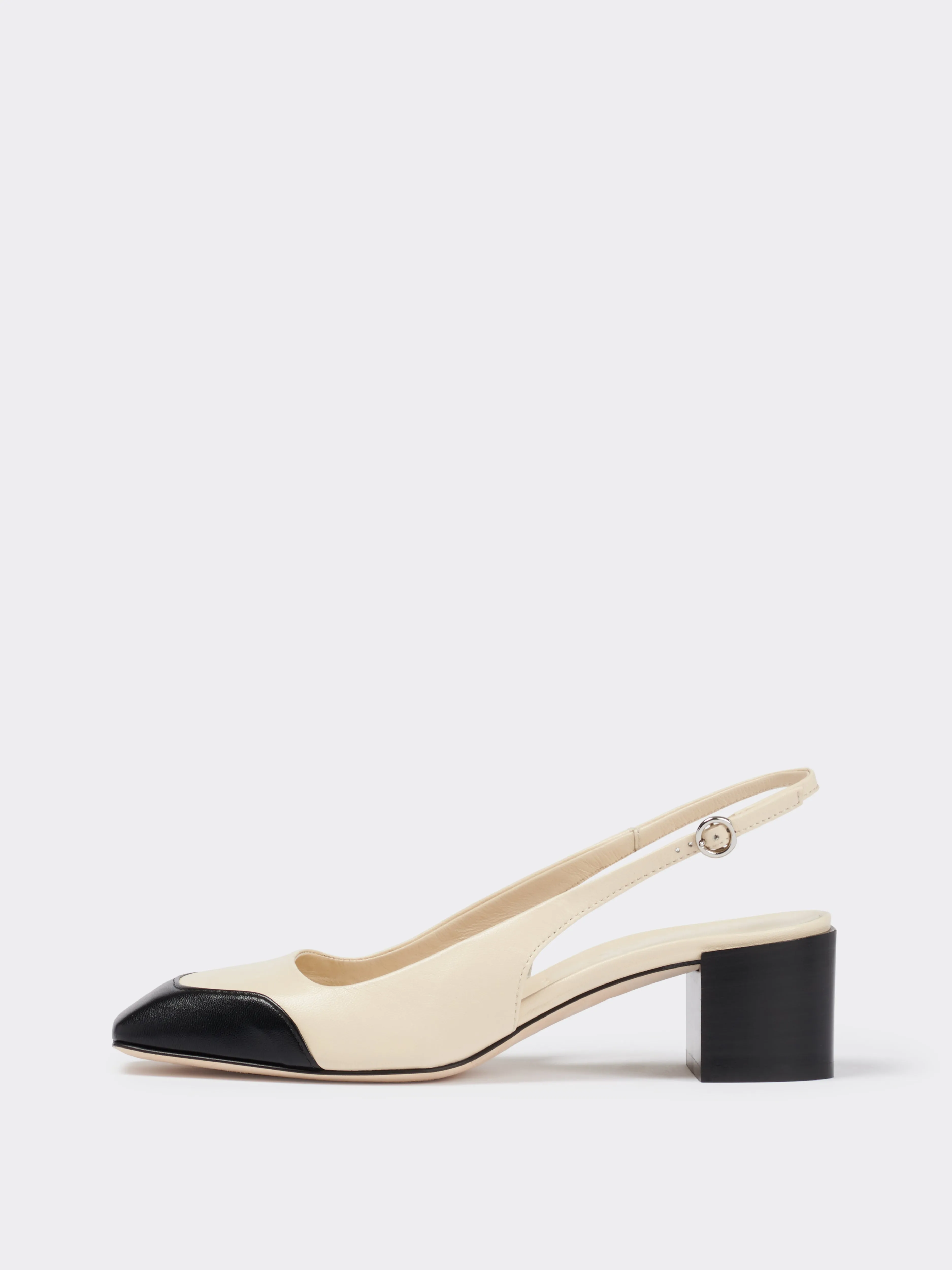 Augusta Leather Slingback Pumps sold by Aeyde