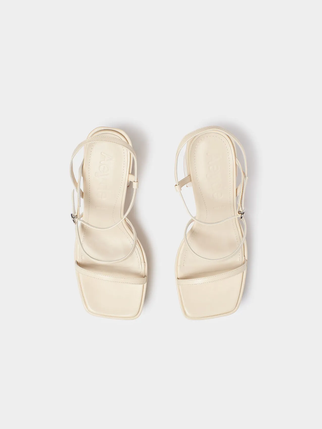 Katalin Leather Platform Sandals sold by Aeyde product image thumbnail 3
