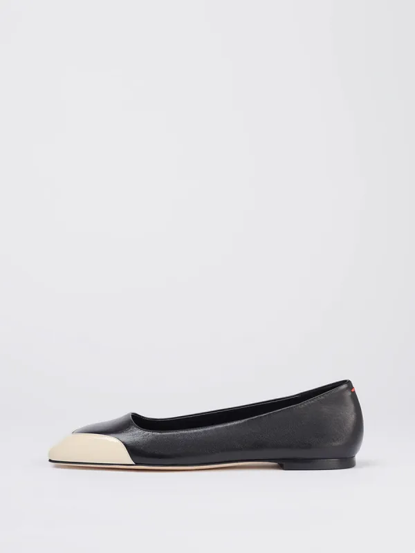 Iris Leather and Patent Ballet Flats sold by Aeyde