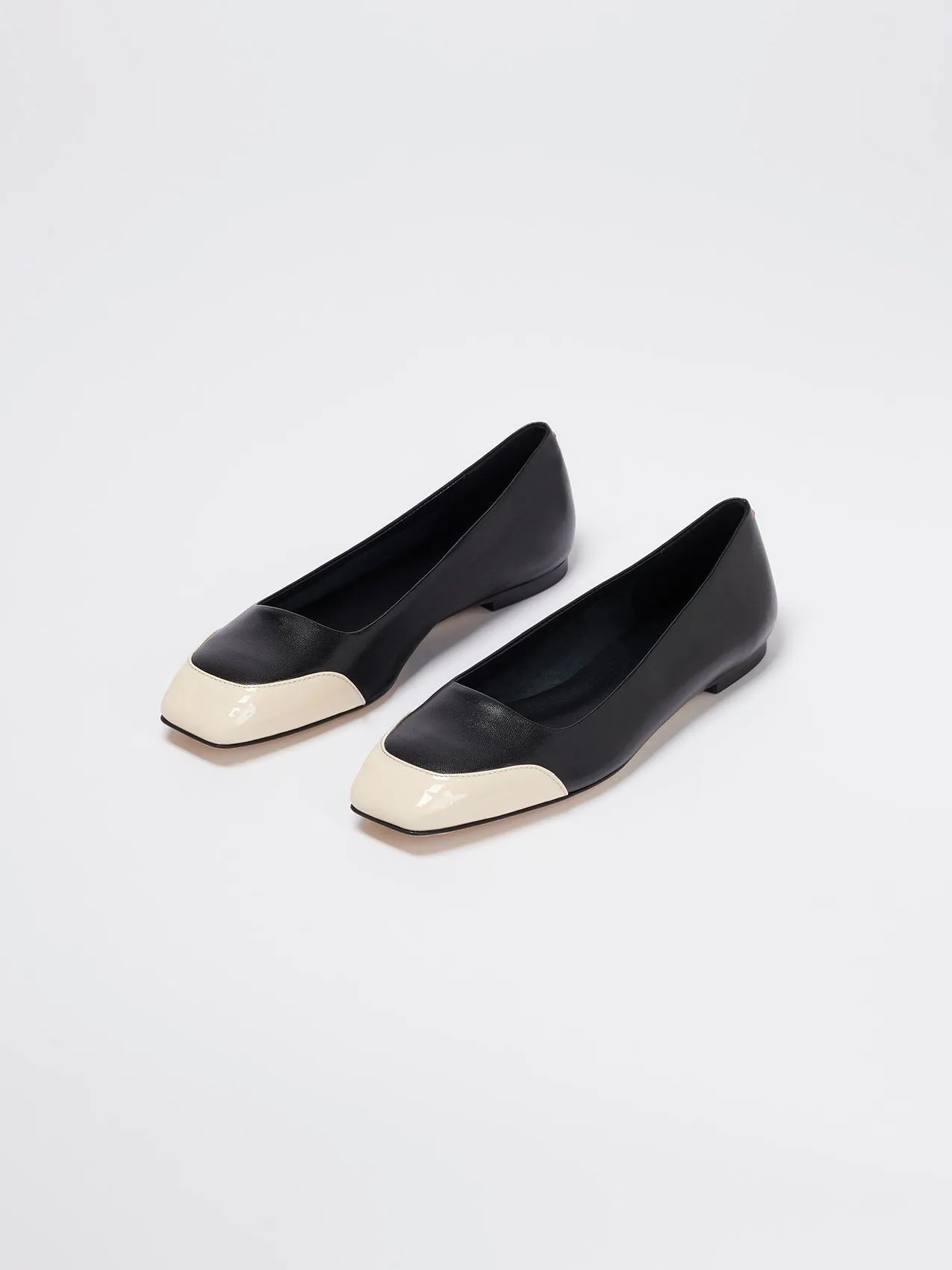 Iris Leather and Patent Ballet Flats sold by Aeyde product image thumbnail 2