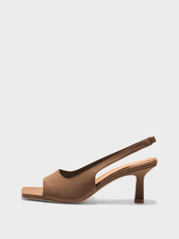 Juno Leather Slingback Sandals sold by Aeyde