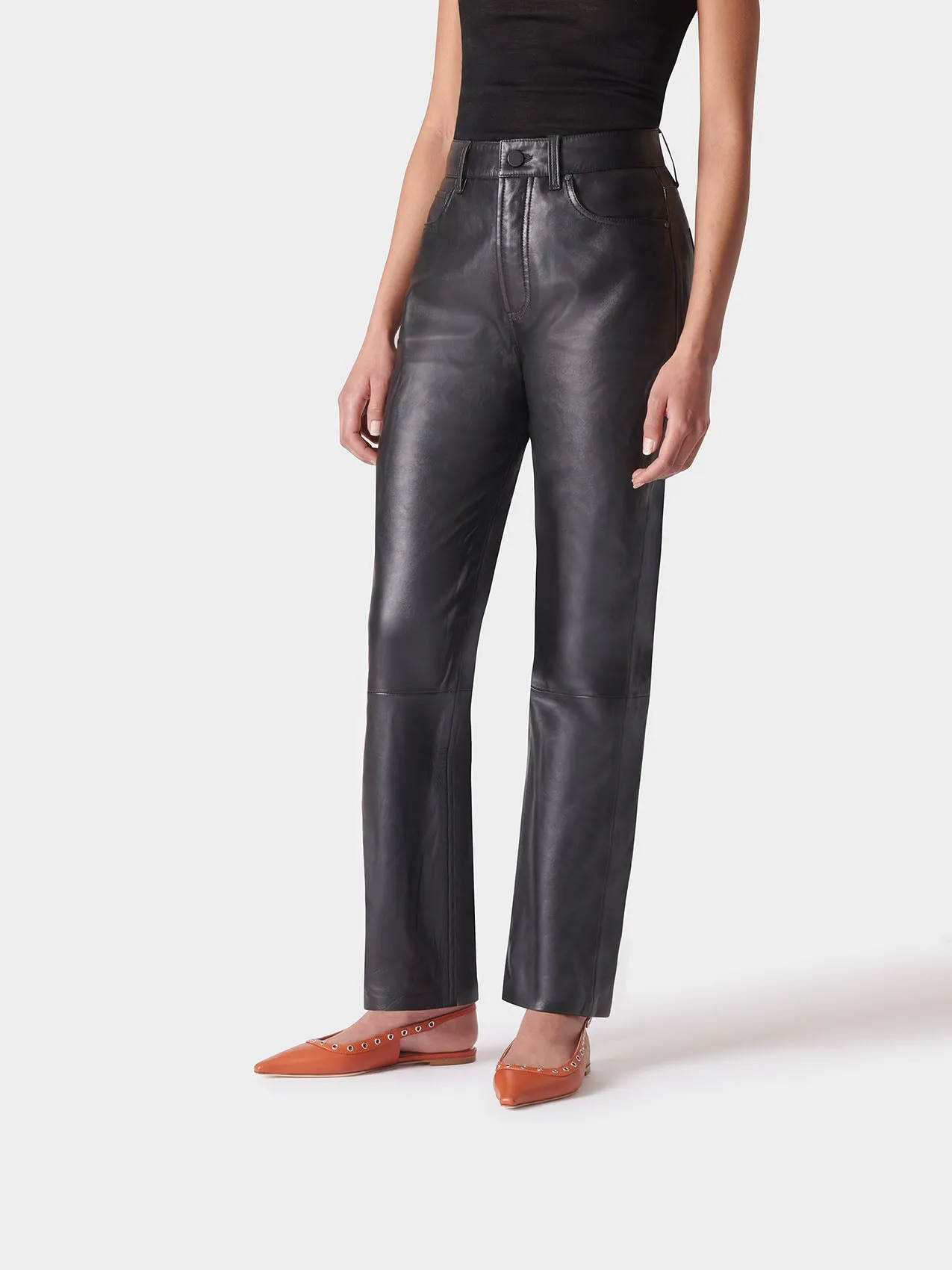 Tizia Leather Slingback Flats sold by Aeyde product image thumbnail 5