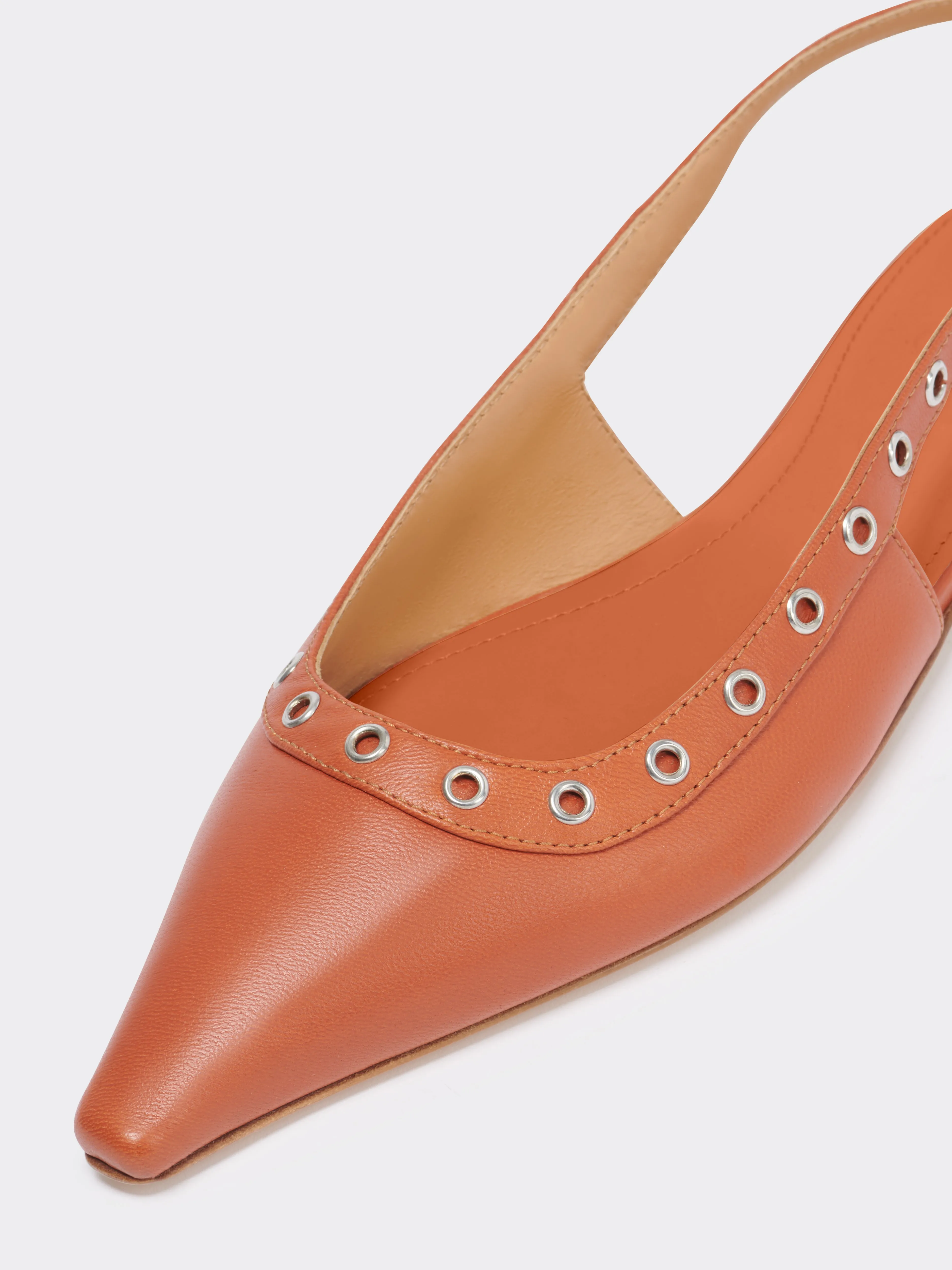 Tizia Leather Slingback Flats sold by Aeyde product image thumbnail 3