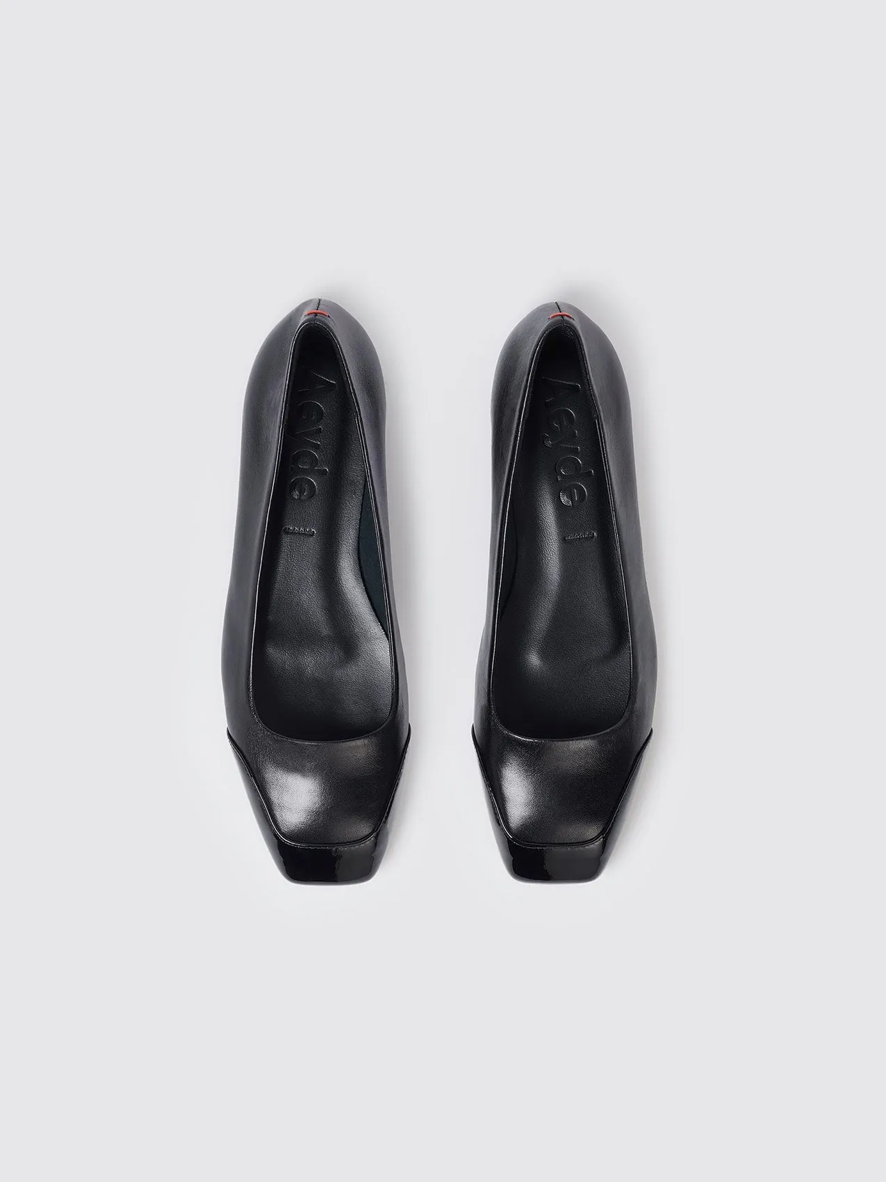 Iris Leather and Patent Ballet Flats sold by Aeyde product image thumbnail 4