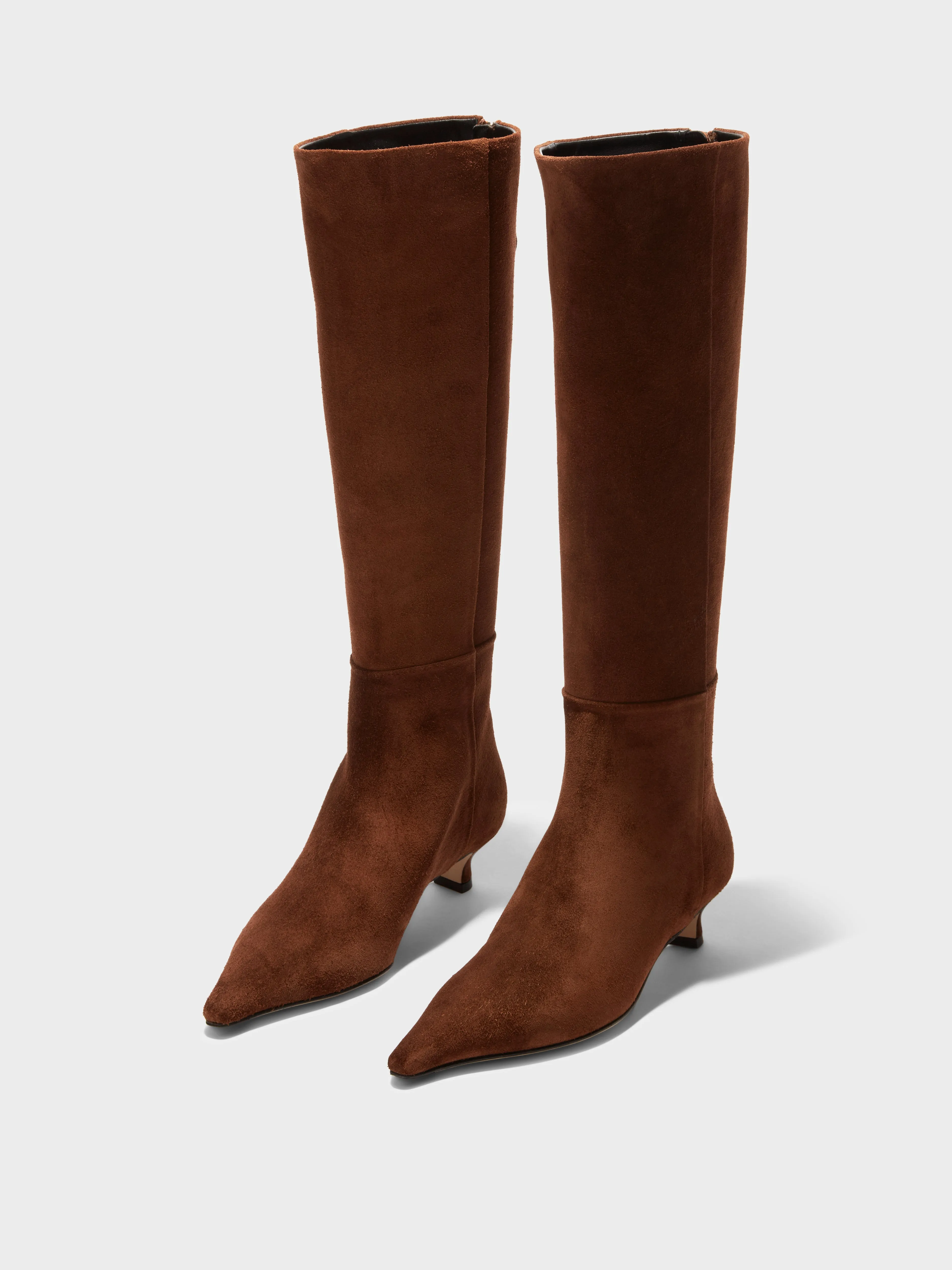 Zazie Suede Knee-High Boots sold by Aeyde product image thumbnail 2