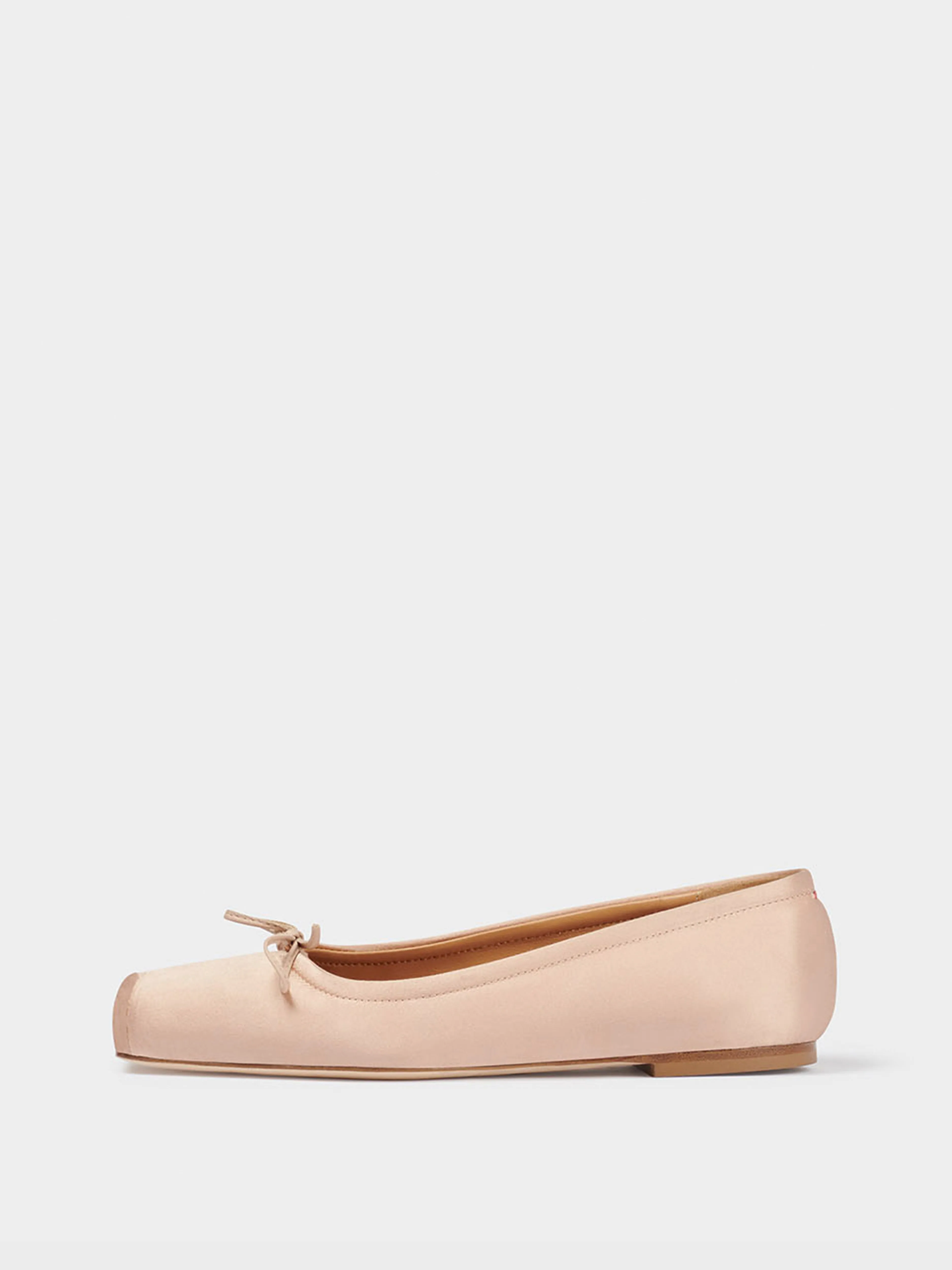 Gabriella Satin Ballet Flats sold by Aeyde