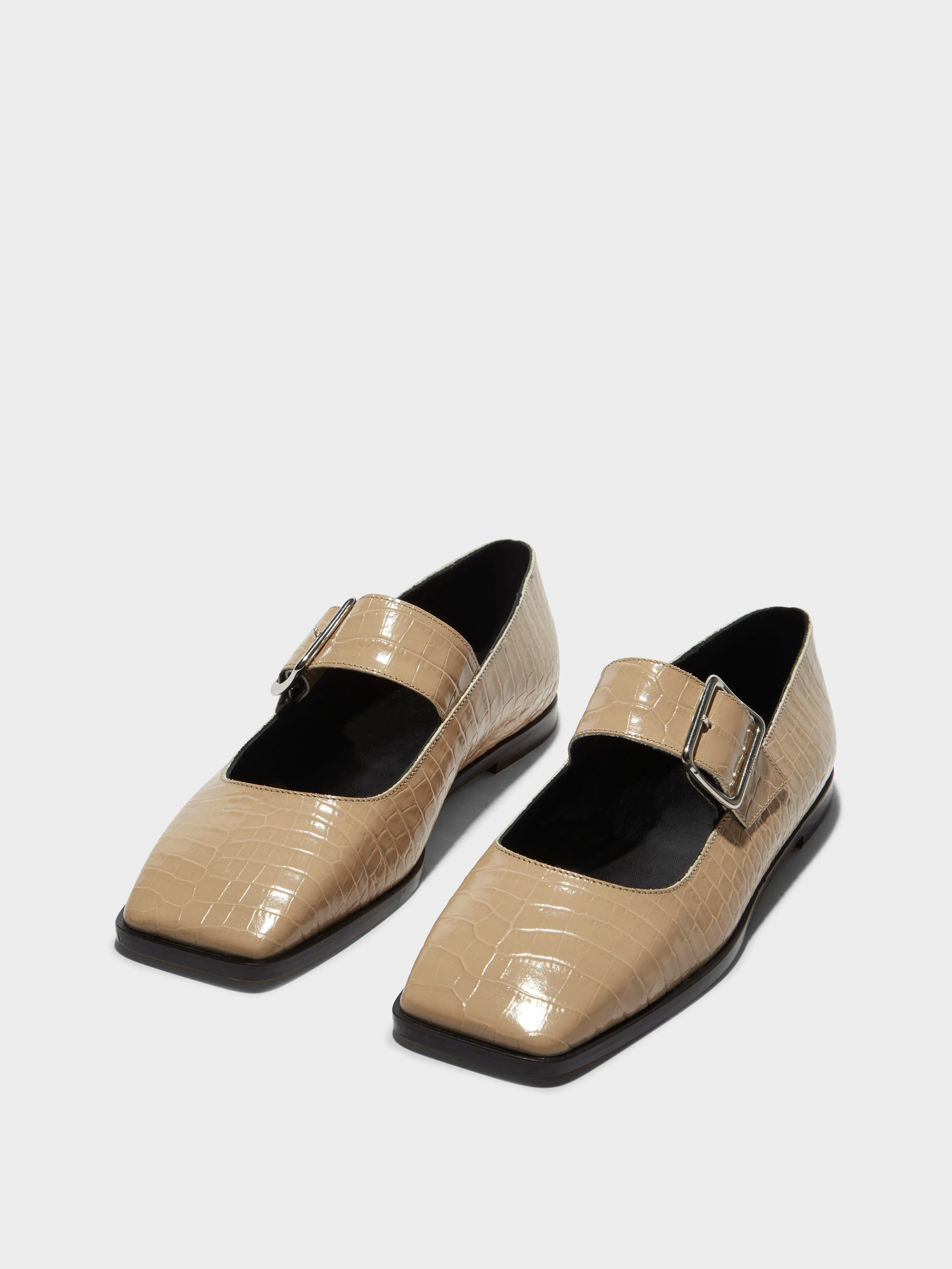 Sunny Leather Mary-Jane Flats sold by Aeyde product image thumbnail 2