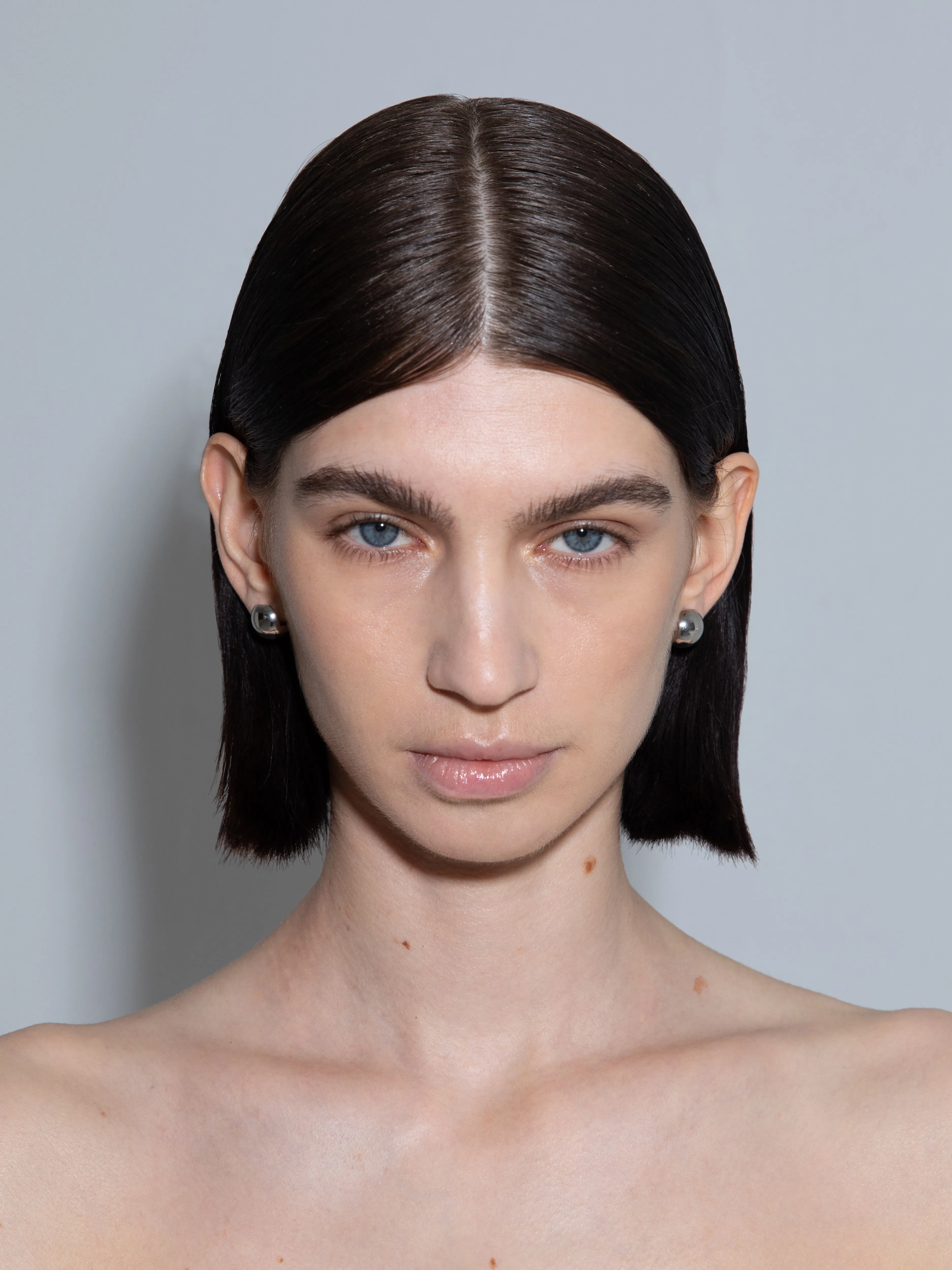 Alice Small Palladium-Plated Earrings sold by Aeyde product image thumbnail 4