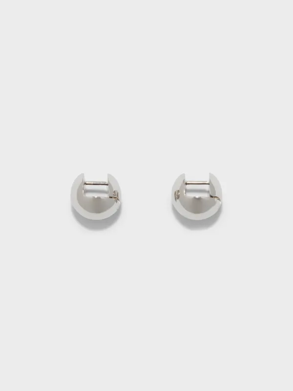 Alice Small Palladium-Plated Earrings sold by Aeyde