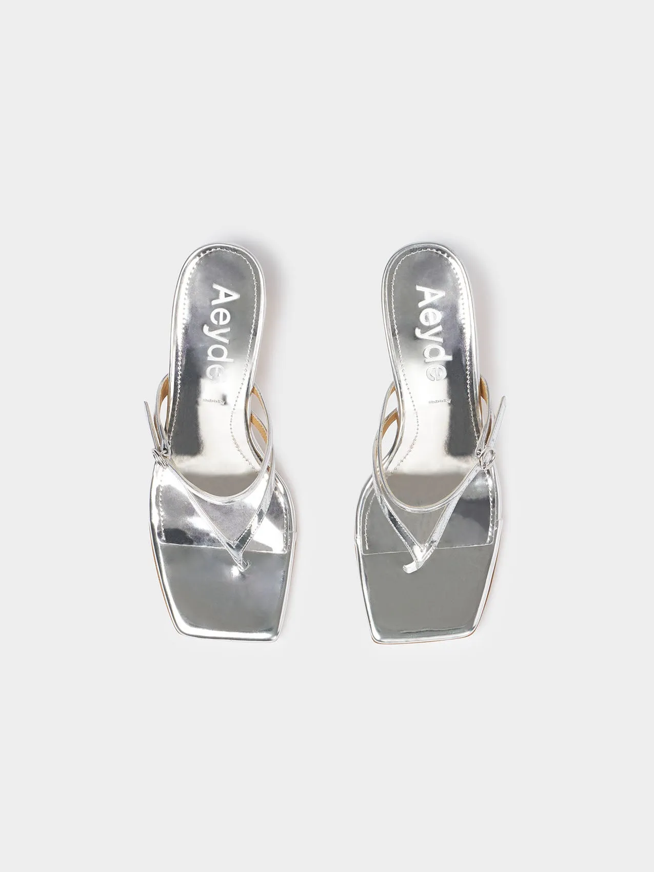 Giselle Leather Toe-Post Sandals sold by Aeyde product image thumbnail 4