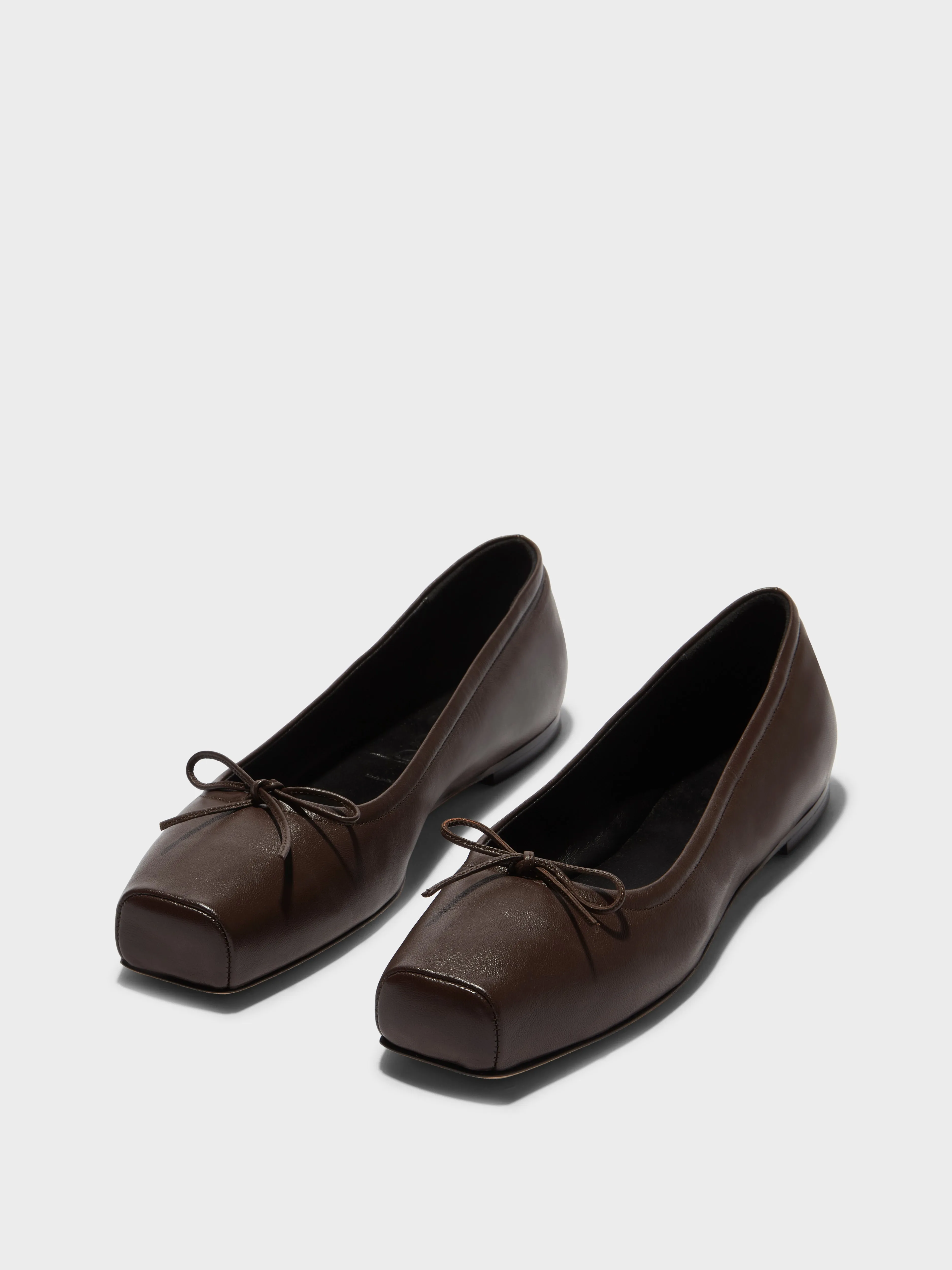 Gabriella Leather Ballet Flats sold by Aeyde product image thumbnail 2