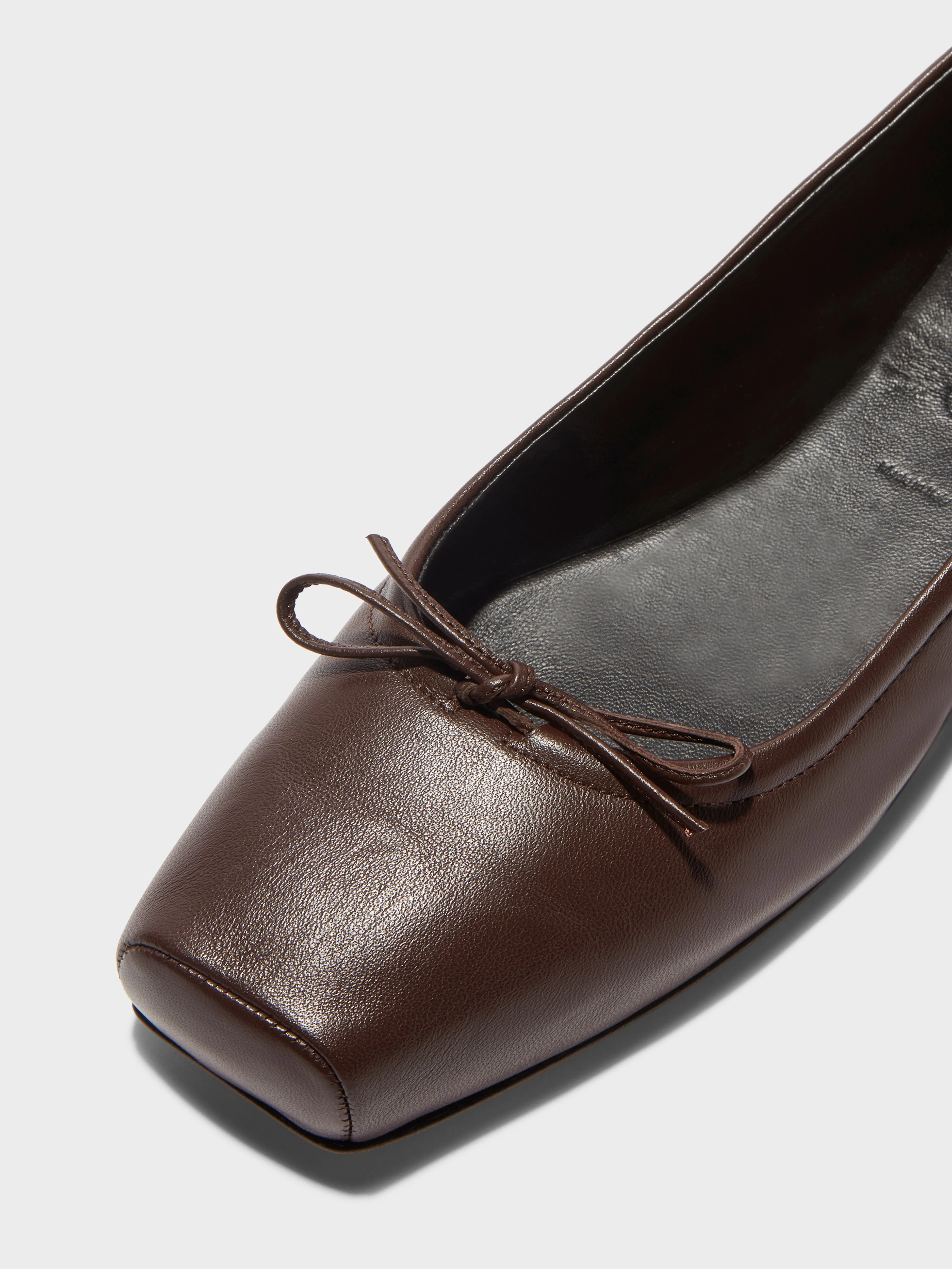 Gabriella Leather Ballet Flats sold by Aeyde product image thumbnail 3