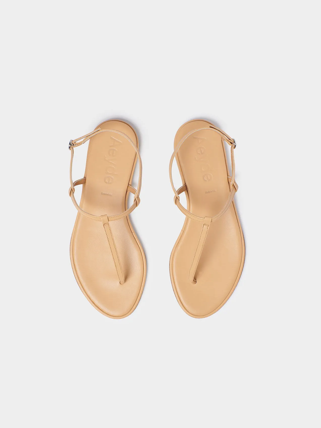 Nala Leather Toe-Post Sandals sold by Aeyde product image thumbnail 4