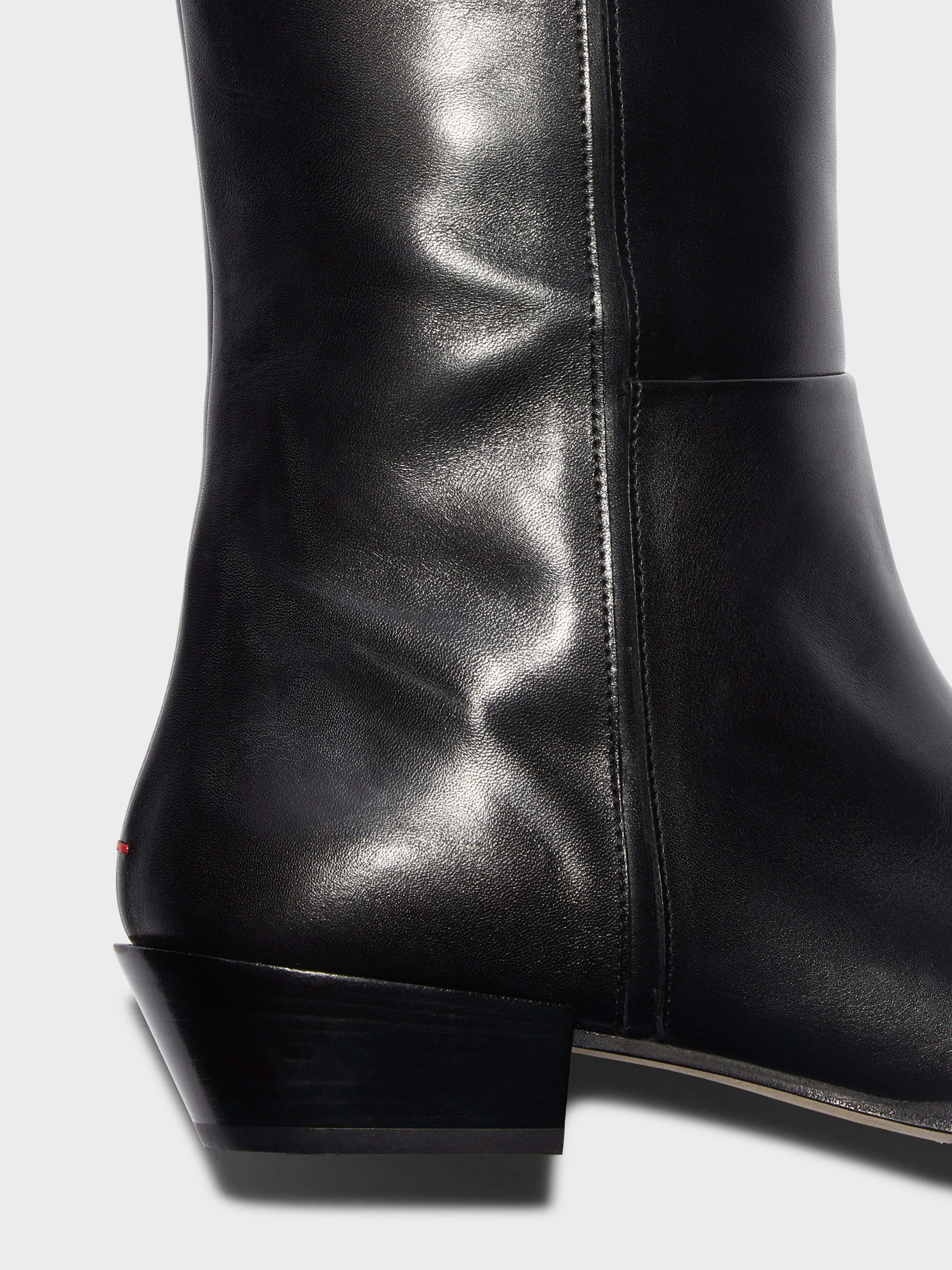 Arla Leather Cowboy Knee-High Boots sold by Aeyde product image thumbnail 4