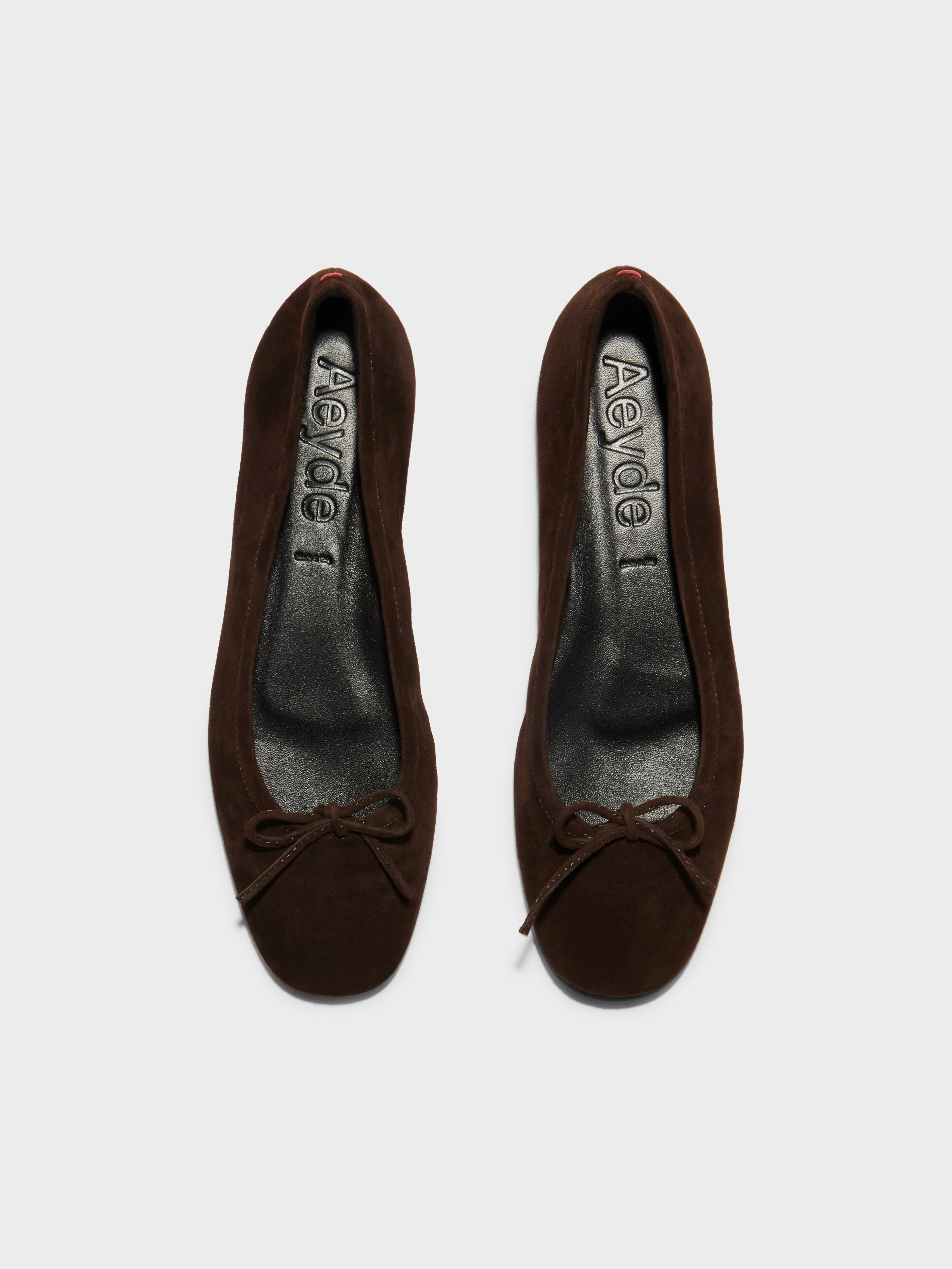Delfina Suede Ballet Flats sold by Aeyde product image thumbnail 3