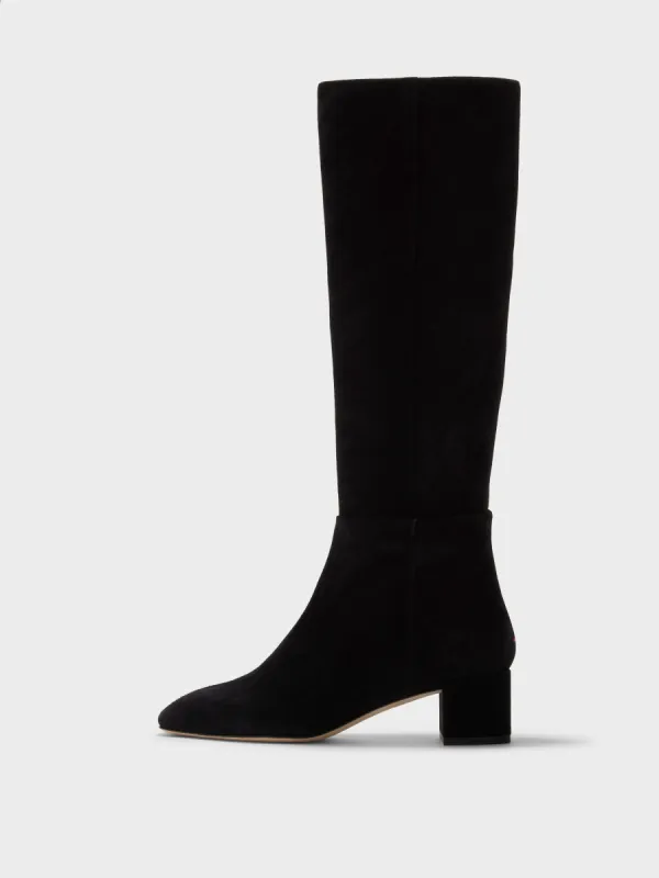 Laura Suede Knee-High Boots sold by Aeyde