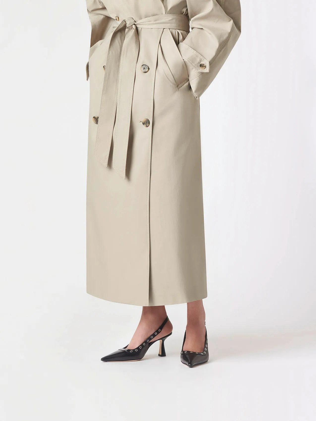 Isotta Leather Slingback Pumps sold by Aeyde product image thumbnail 5