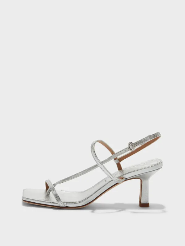 Elise Leather Toe-Post Sandals sold by Aeyde