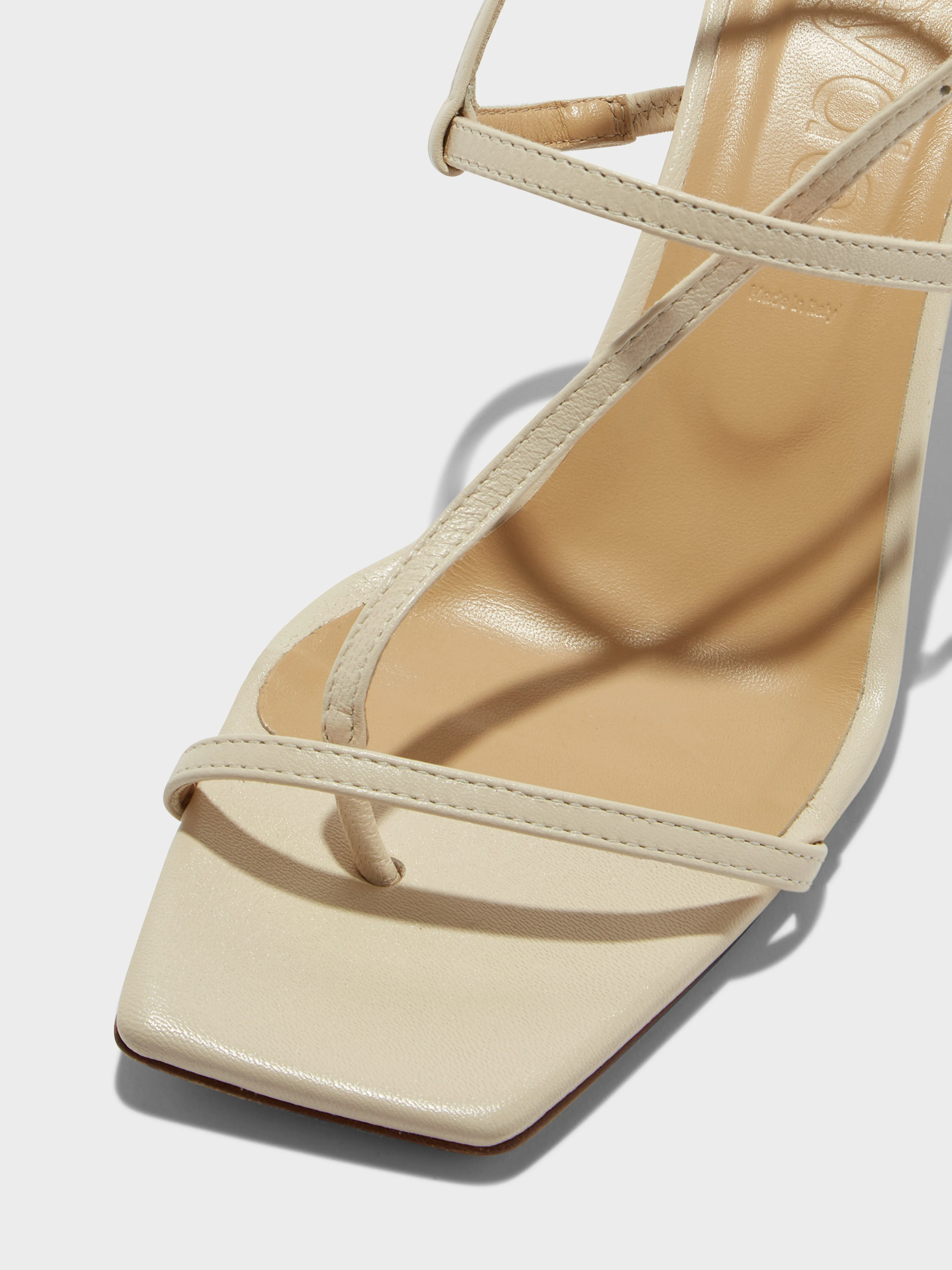 Elise Leather Toe-Post Sandals sold by Aeyde product image thumbnail 3