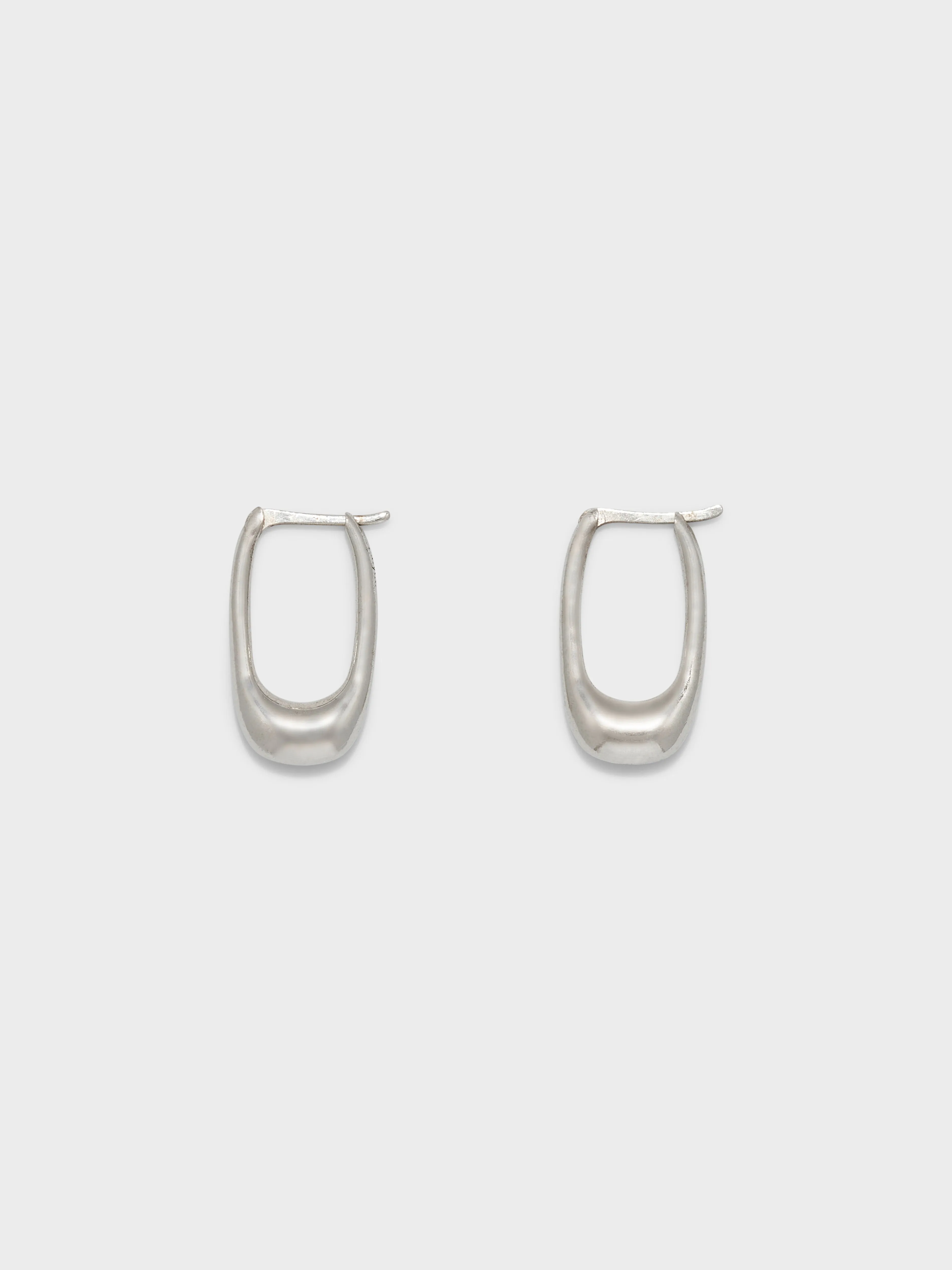 Elton Palladium-Plated Hoop Earrings sold by Aeyde