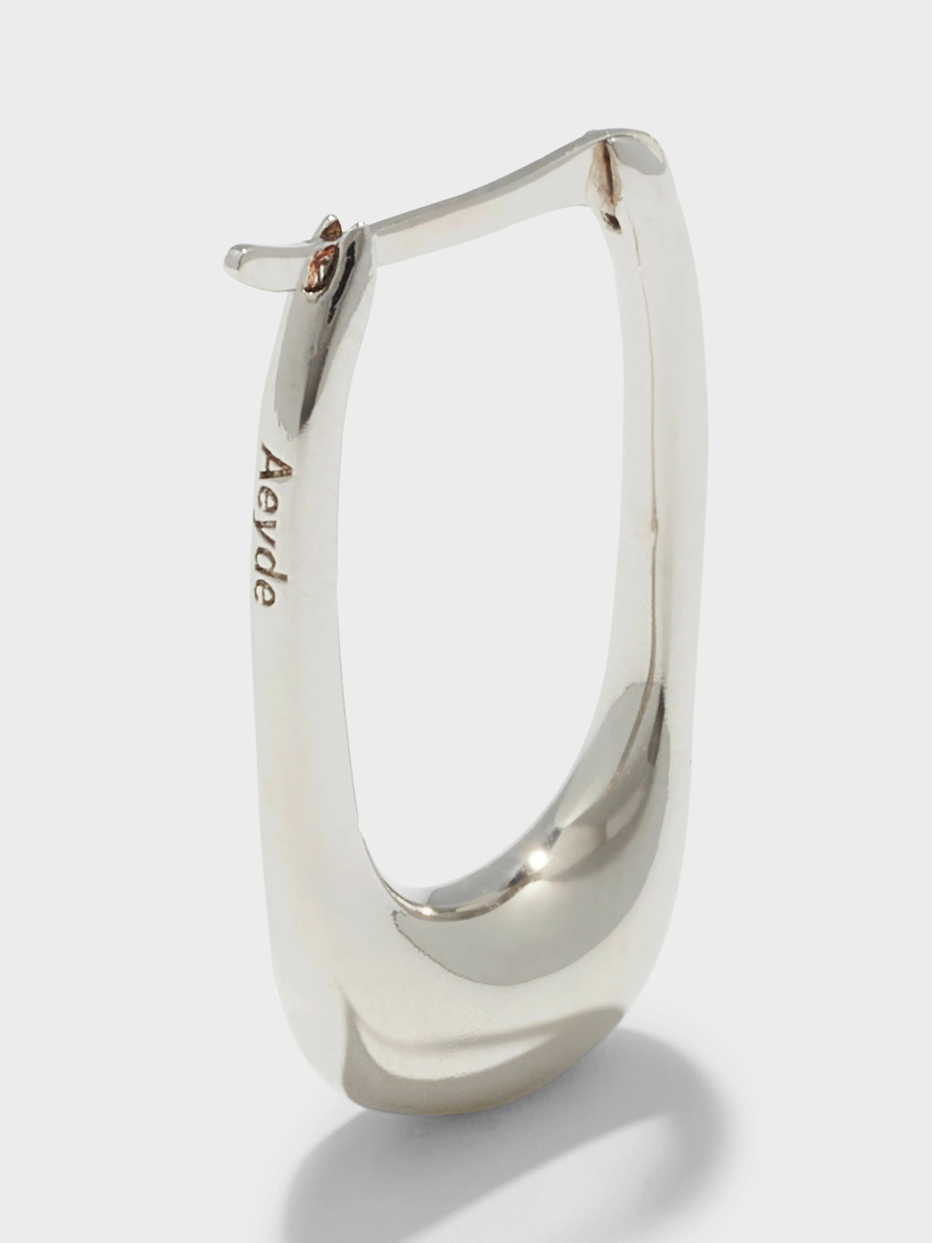 Elton Palladium-Plated Hoop Earrings sold by Aeyde product image thumbnail 3