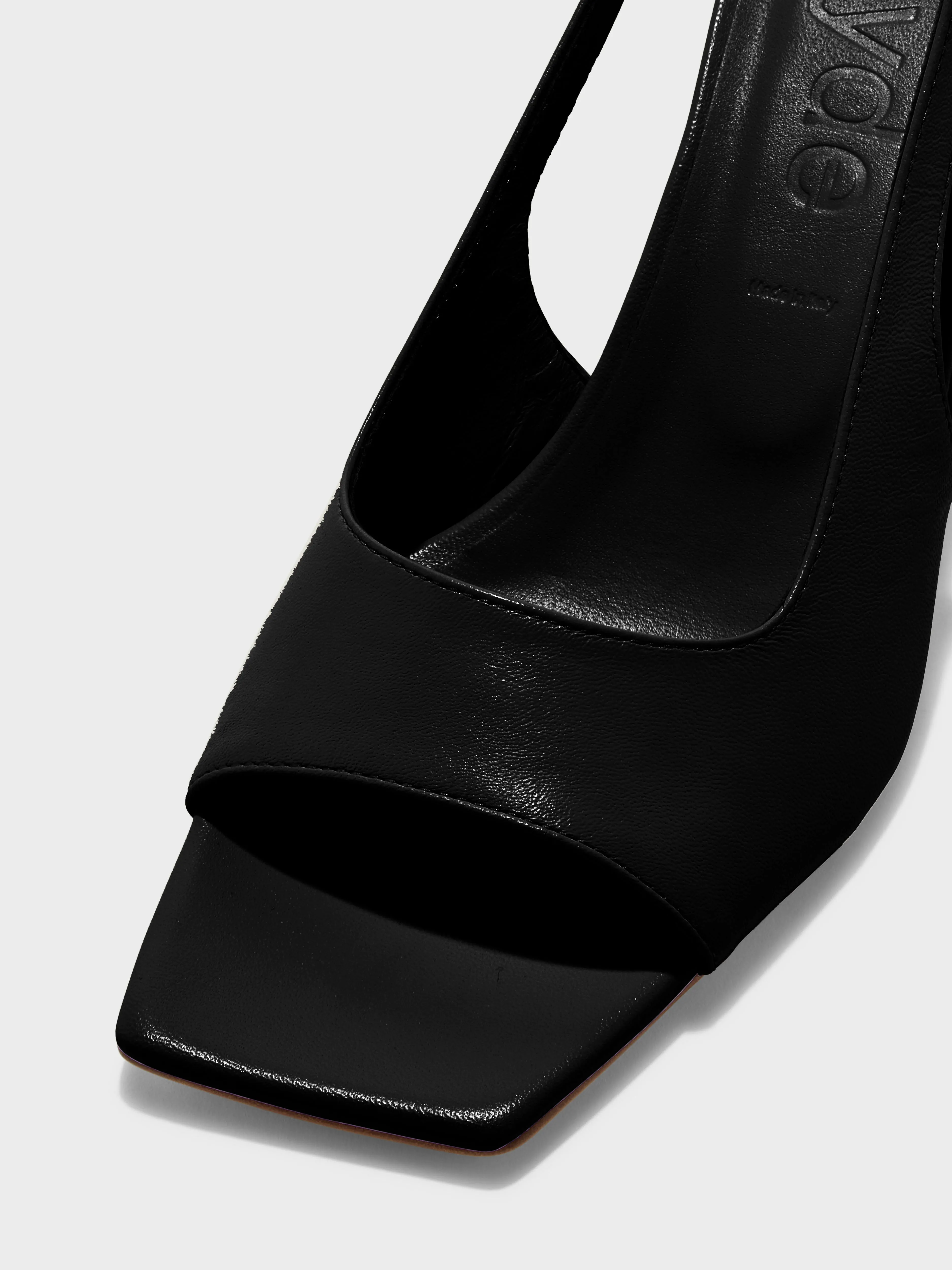 Juno Leather Slingback Sandals sold by Aeyde product image thumbnail 4