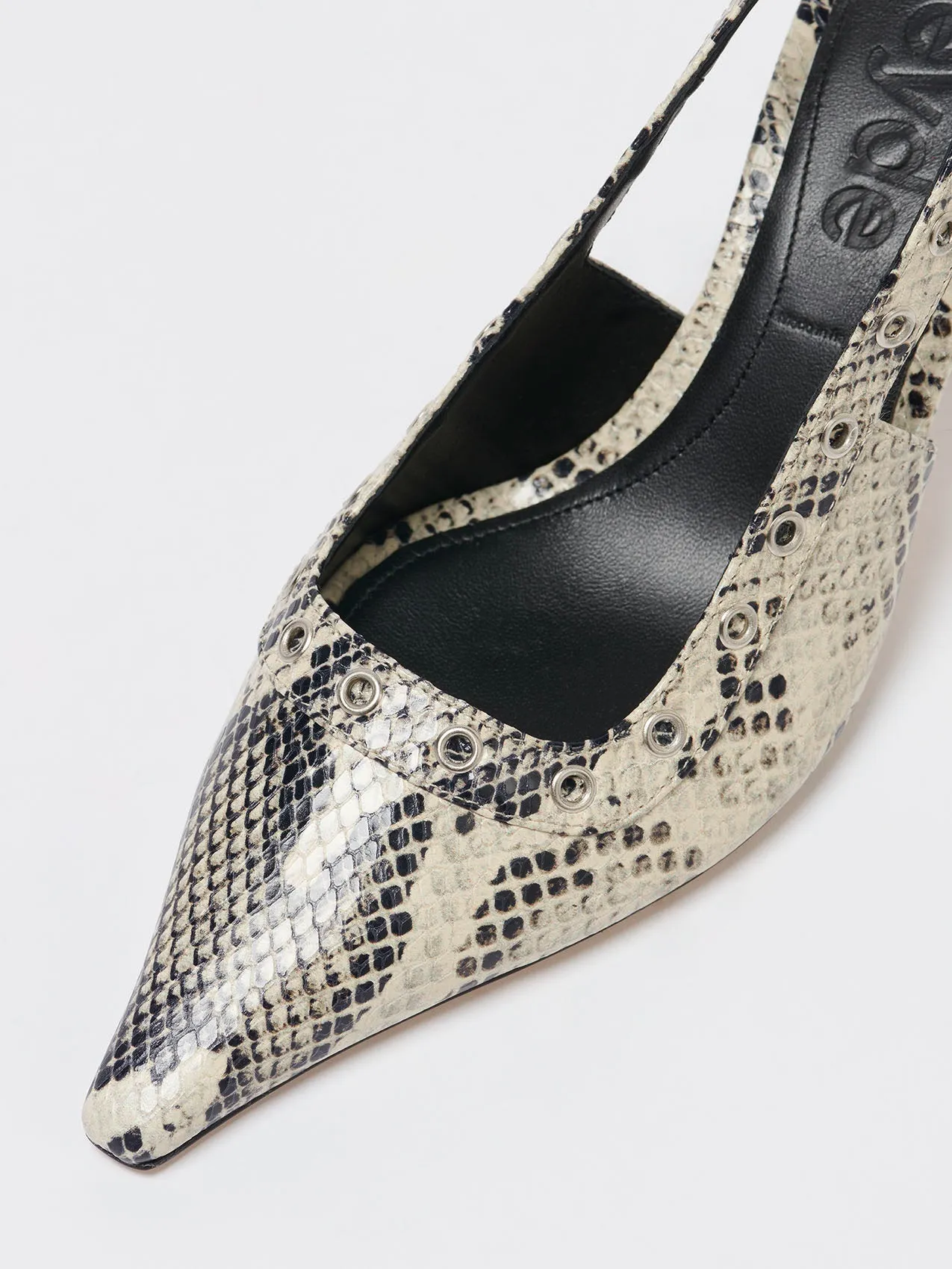 Isotta Leather Slingback Pumps sold by Aeyde product image thumbnail 3