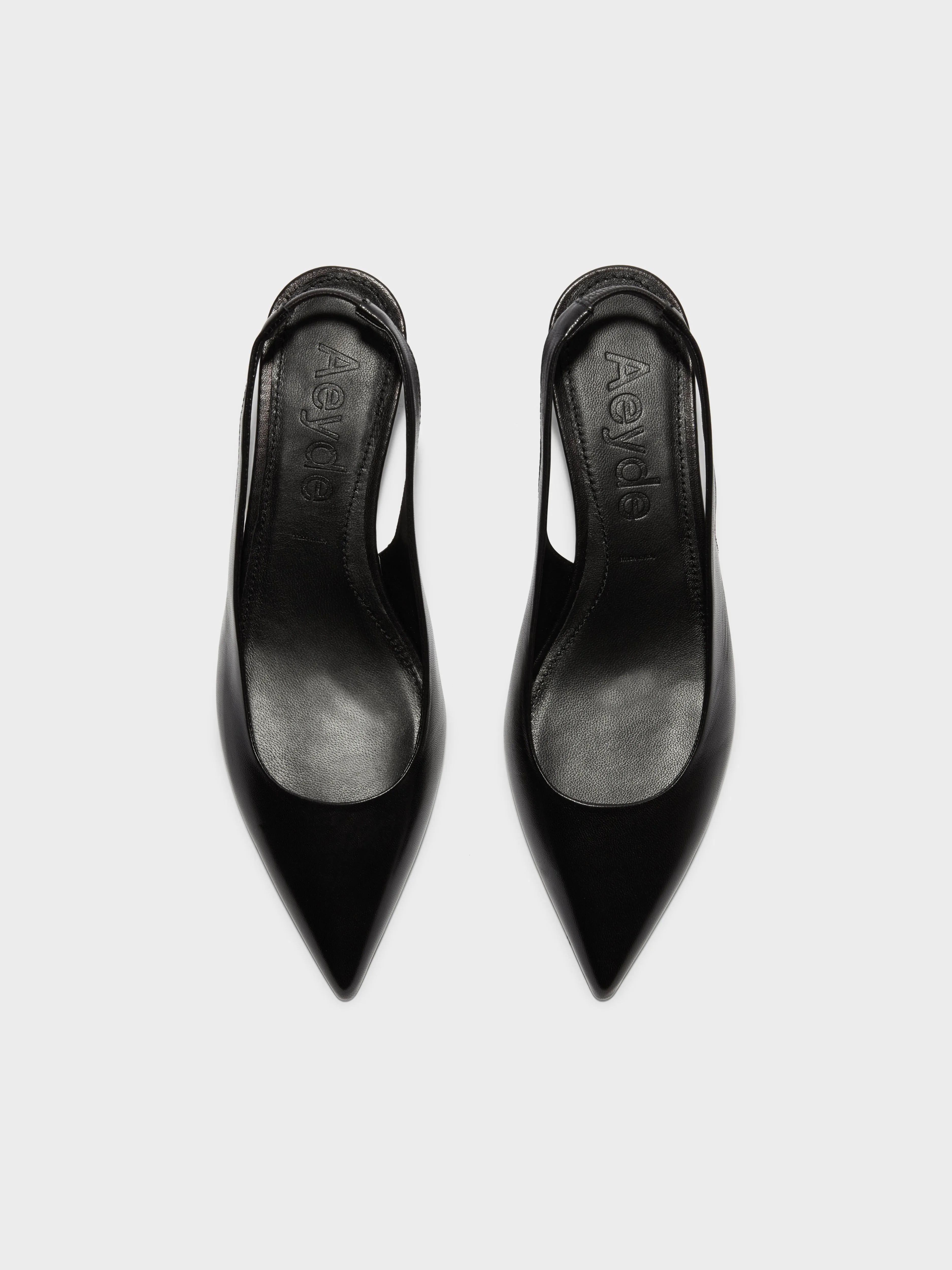 Valerie Leather Slingback Pumps sold by Aeyde product image thumbnail 5
