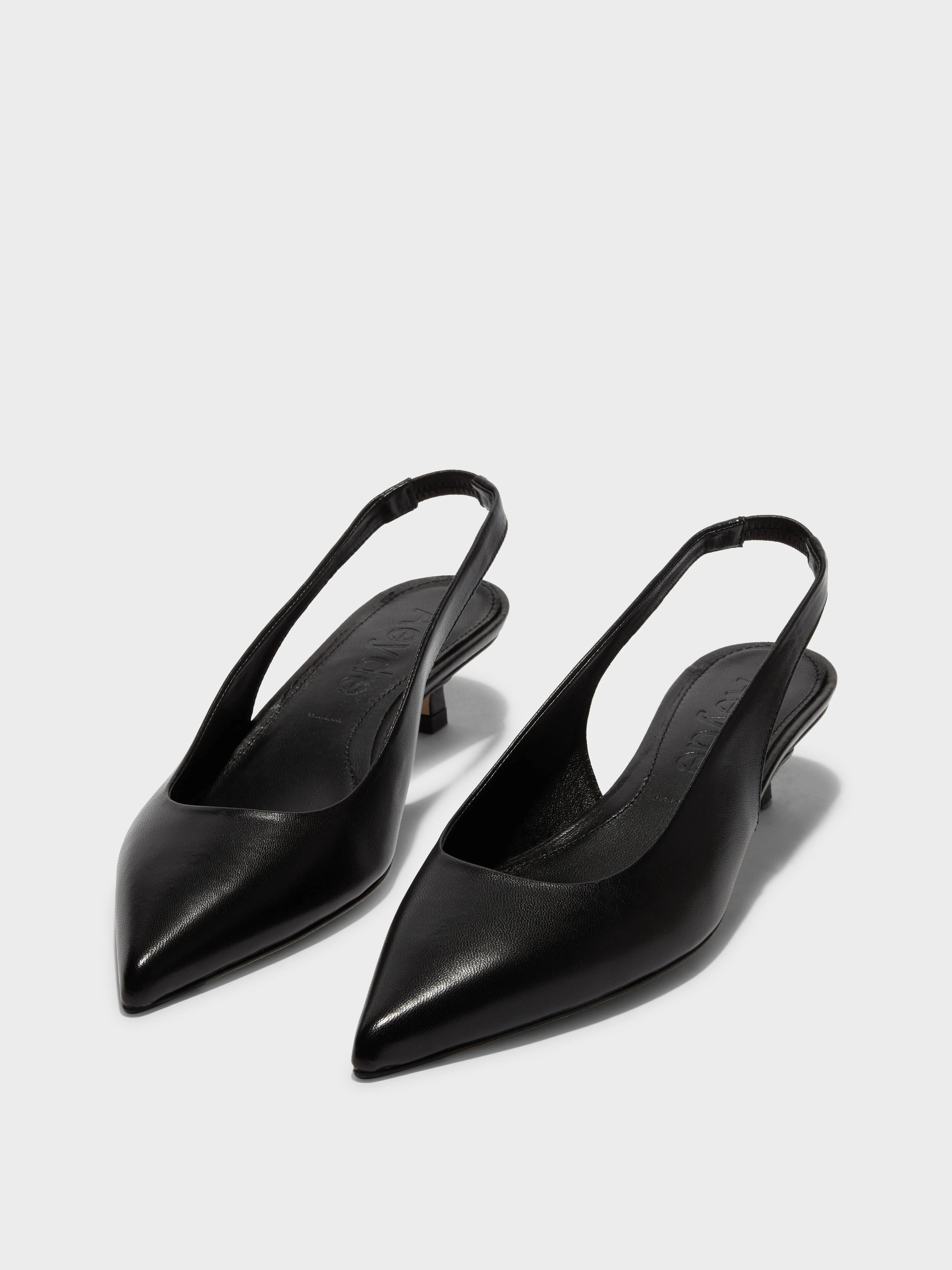 Valerie Leather Slingback Pumps sold by Aeyde product image thumbnail 2