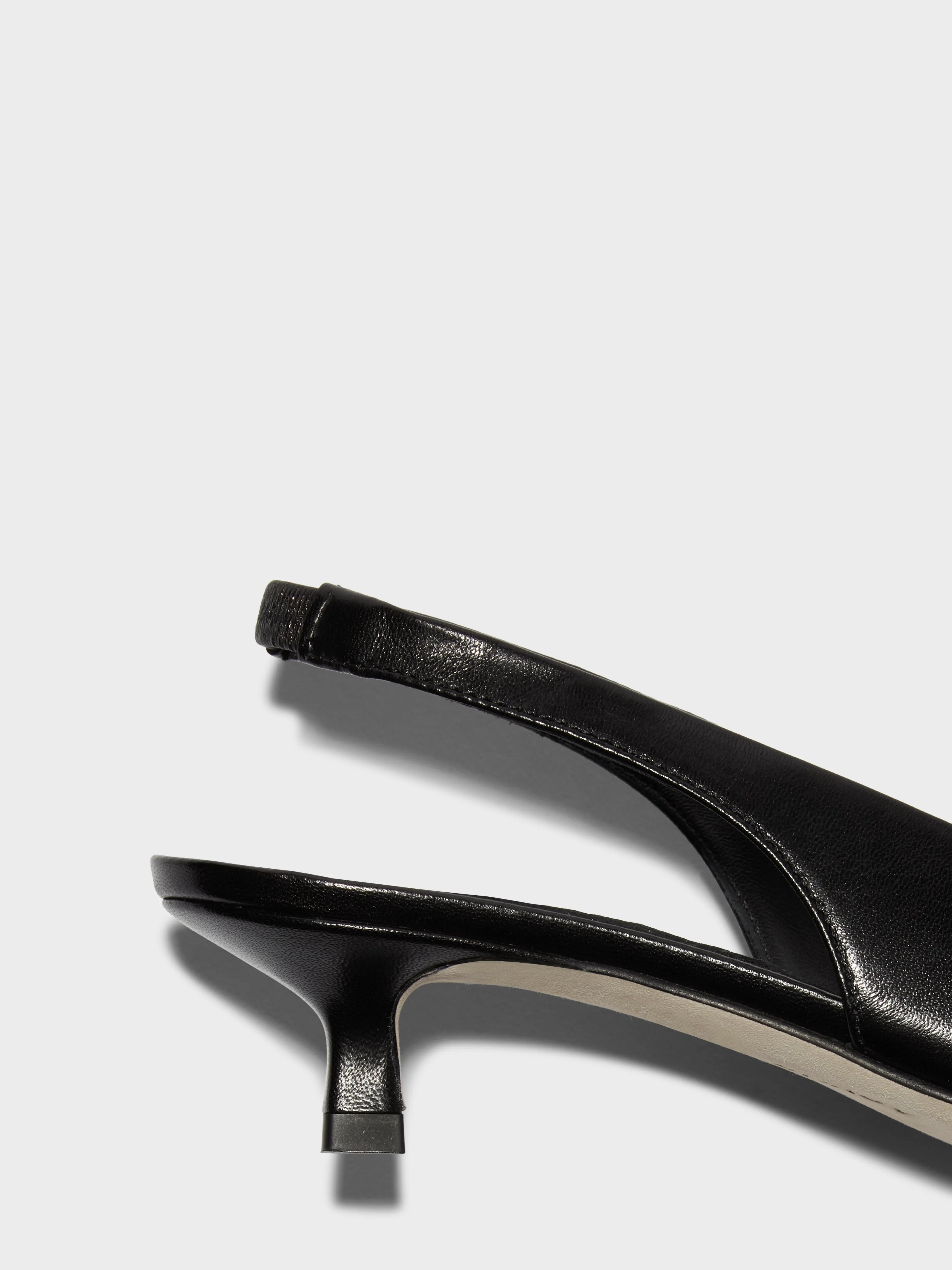 Valerie Leather Slingback Pumps sold by Aeyde product image thumbnail 4