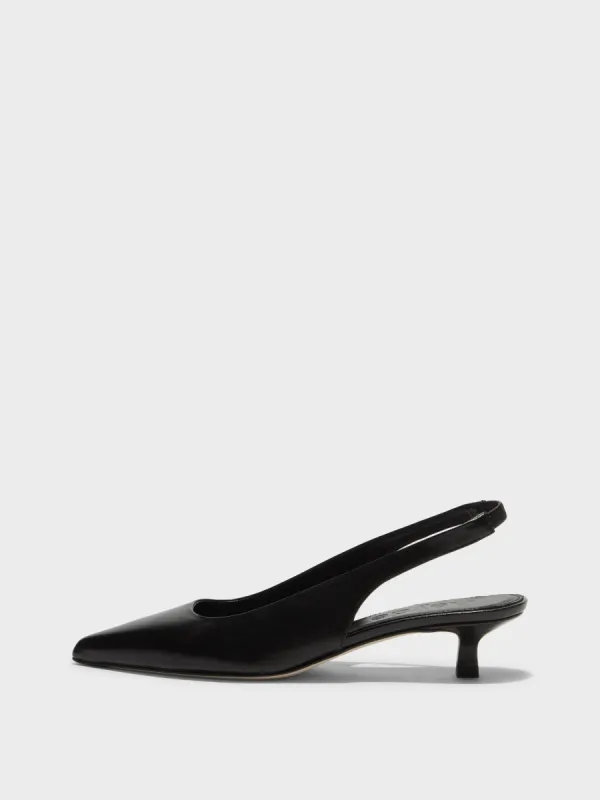 Valerie Leather Slingback Pumps sold by Aeyde