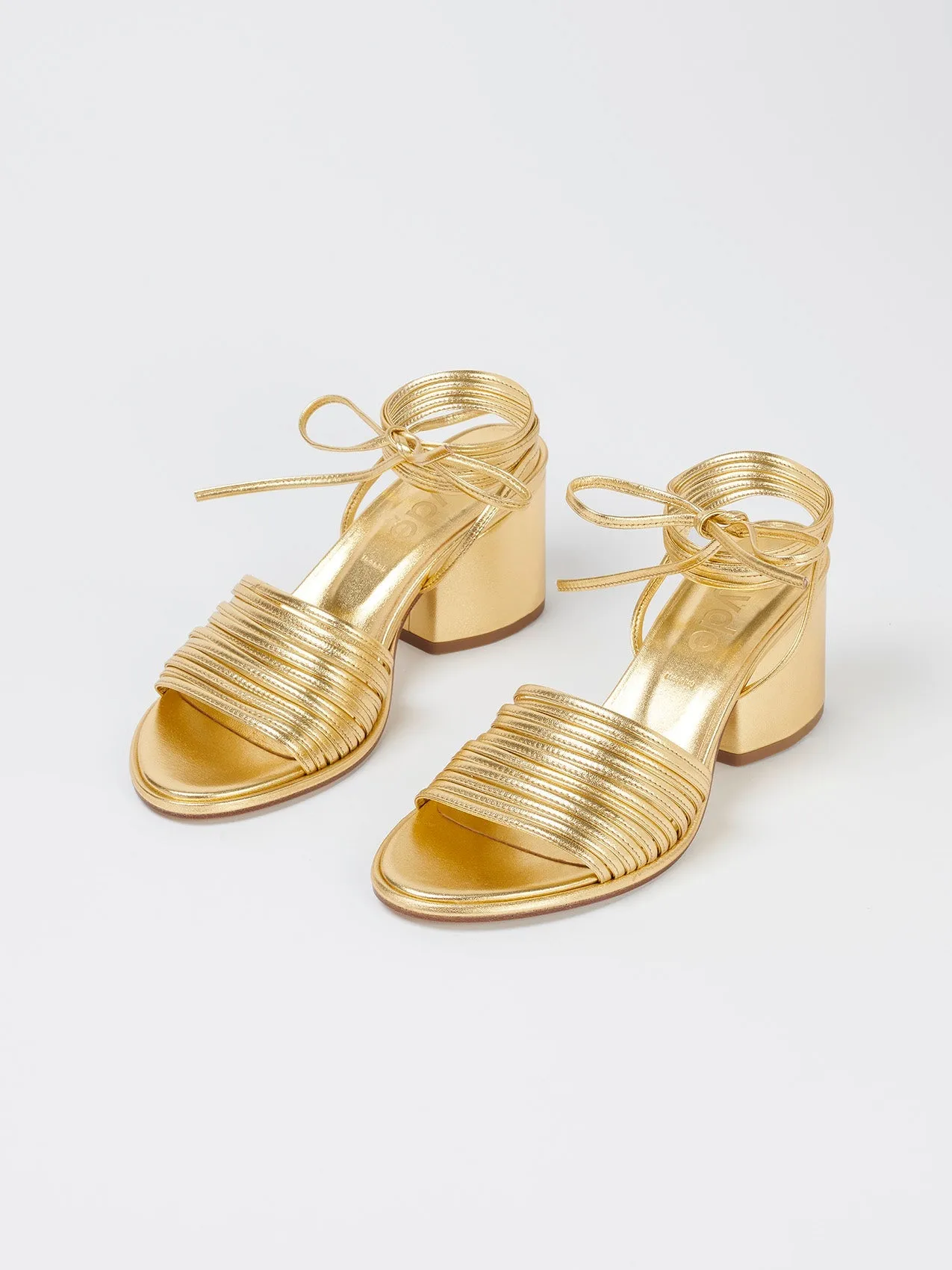 Natania Leather Lace-Up Sandals sold by Aeyde product image thumbnail 2