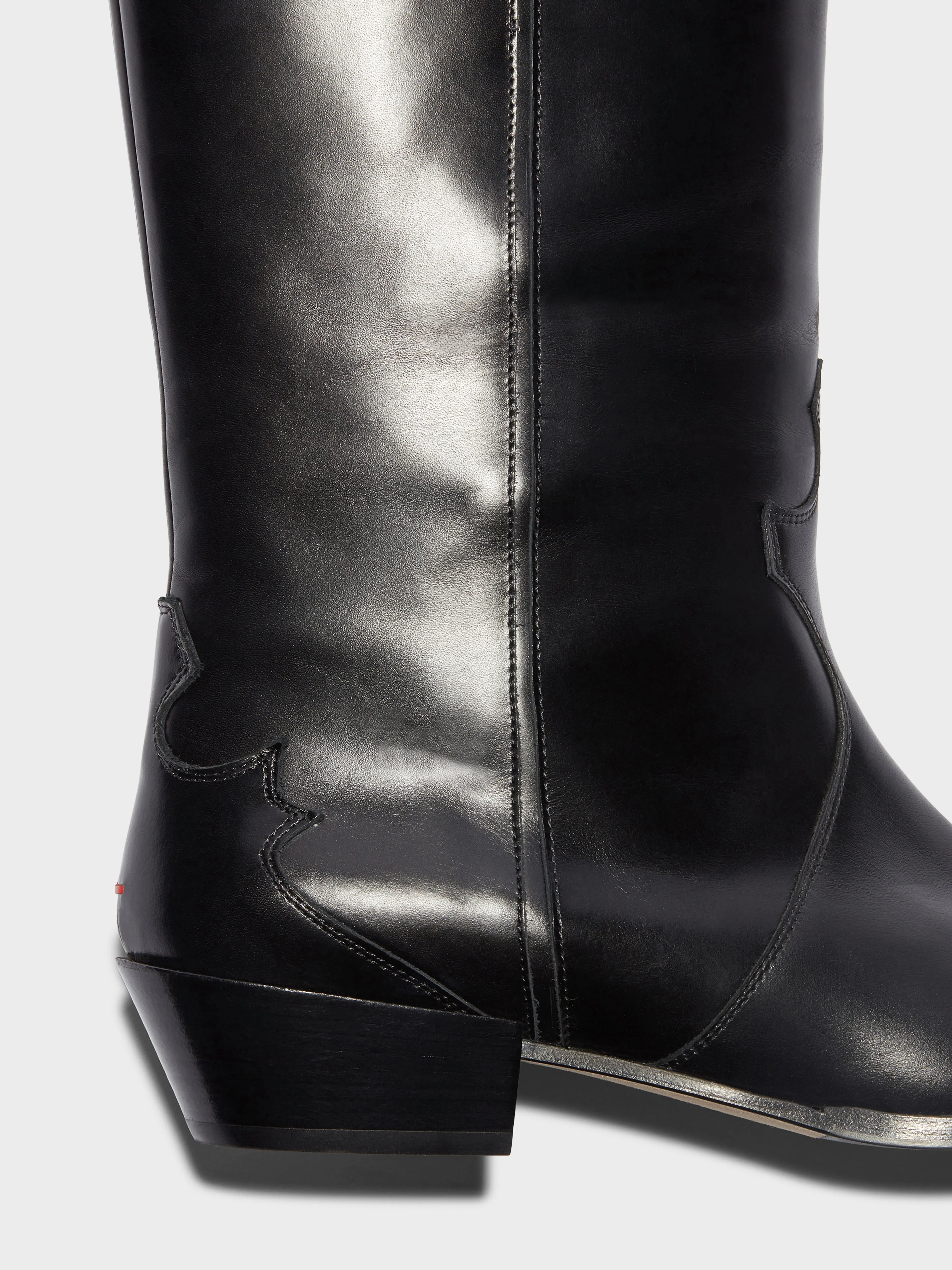 Aruna Leather Knee-High Cowboy Boots sold by Aeyde product image thumbnail 4