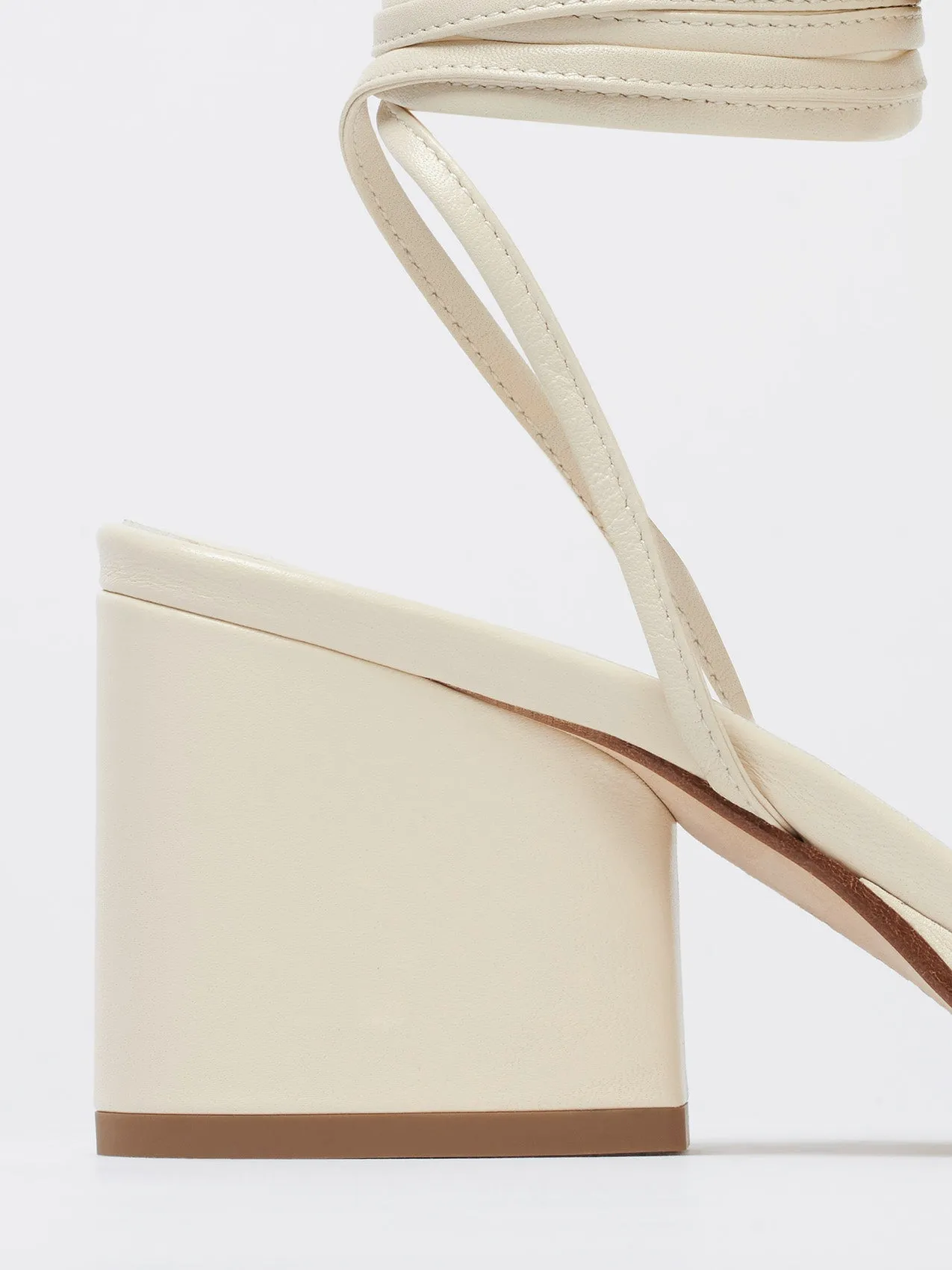 Natania Leather Lace-Up Sandals sold by Aeyde product image thumbnail 3