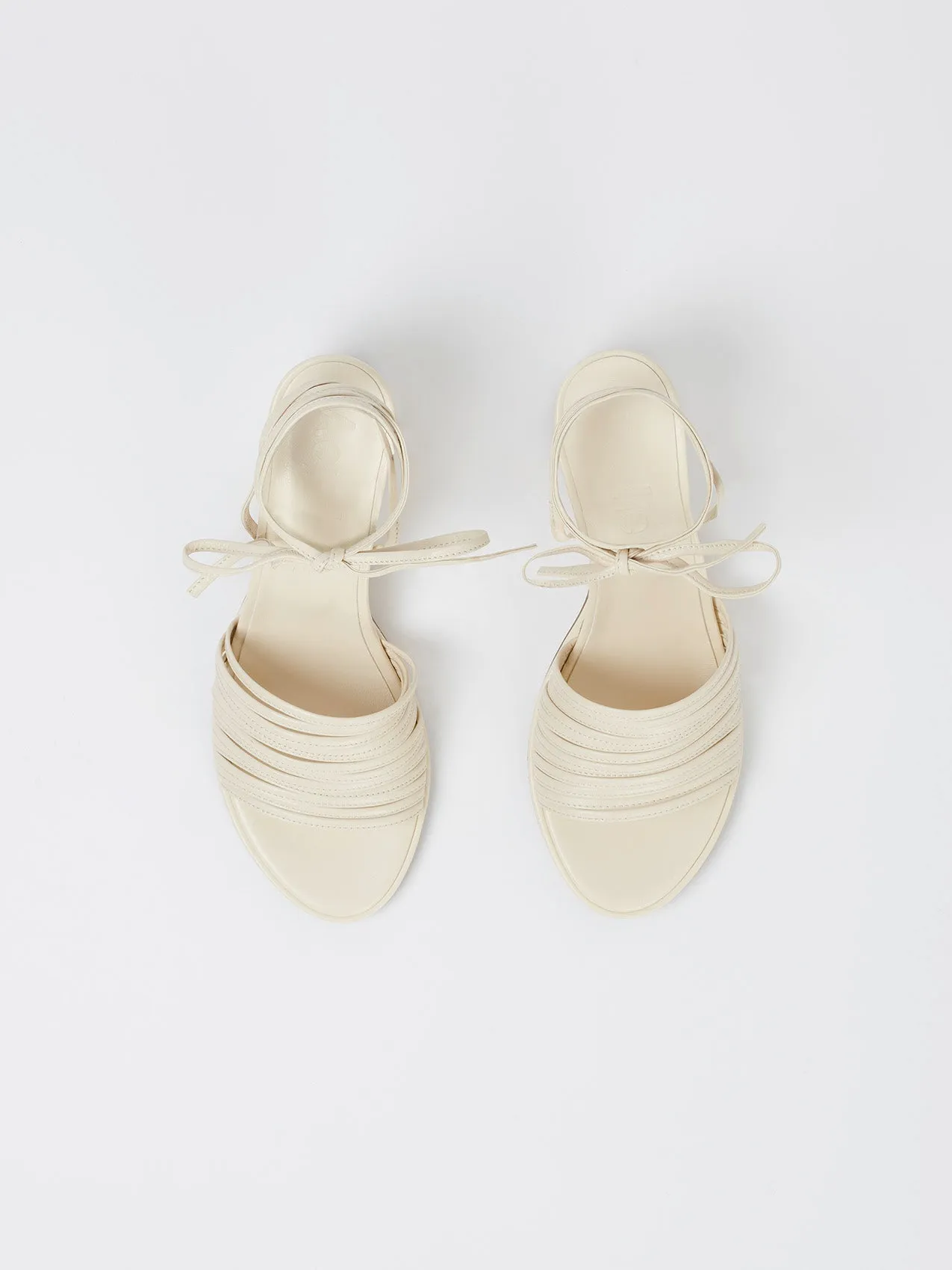Natania Leather Lace-Up Sandals sold by Aeyde product image thumbnail 4